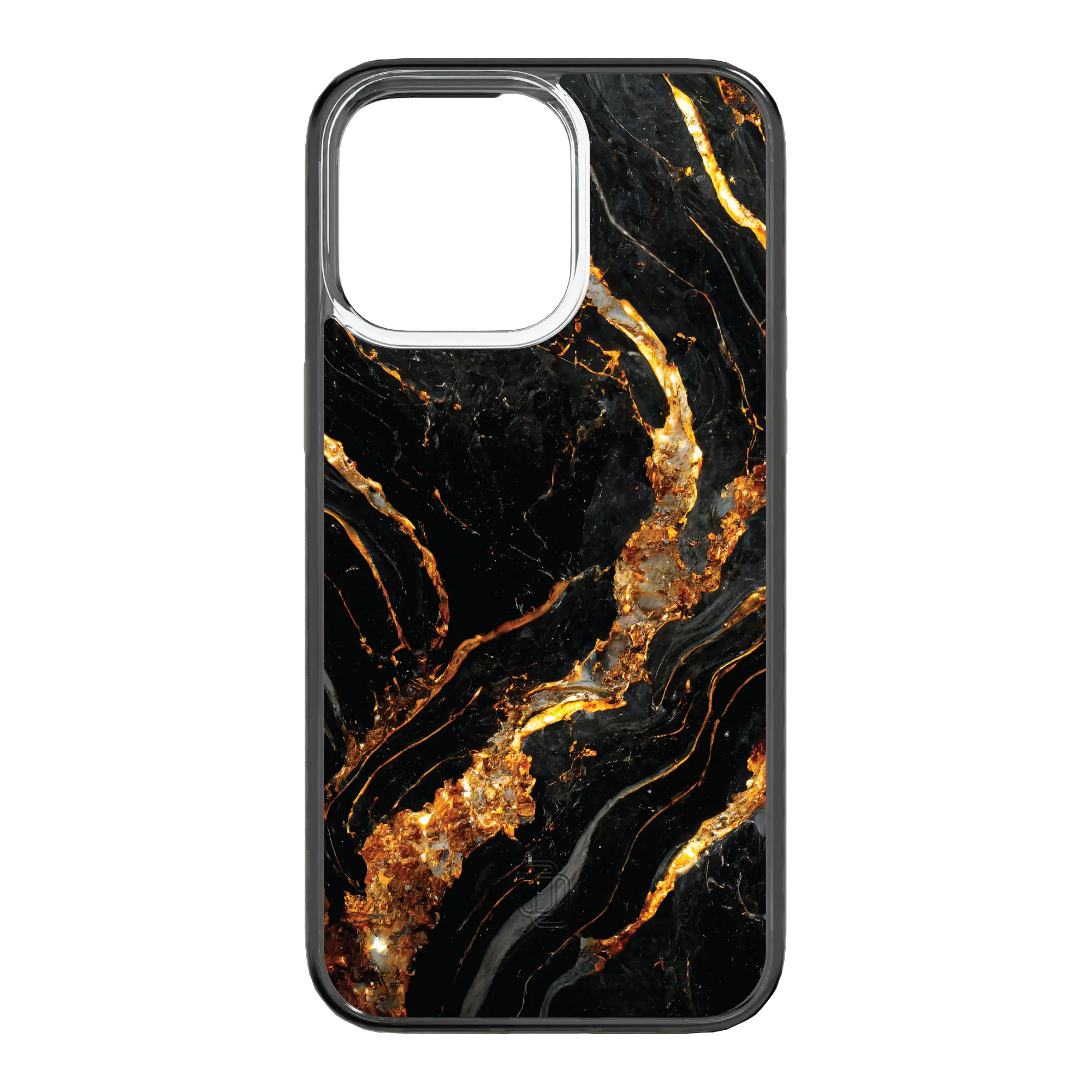 Apple-iPhone-15-Pro-Max-Onyx-Black Dark Knight | Protective MagSafe Case | Marble Stone Series for Apple iPhone 15 Series cellhelmet cellhelmet