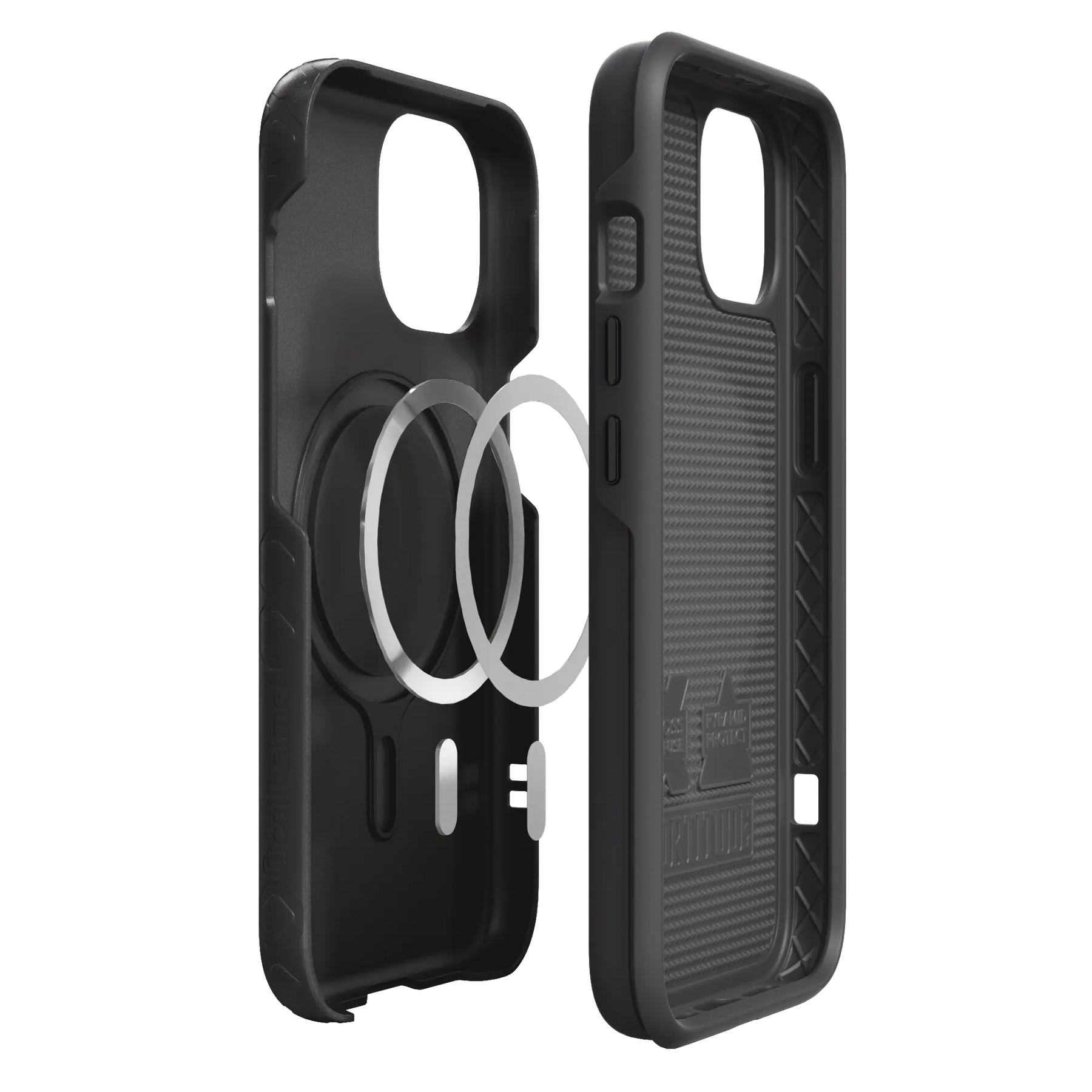Dual Layer MagSafe Case for Apple iPhone 14 | Onyx Black | Fortitude Series - Case - - cellhelmet
