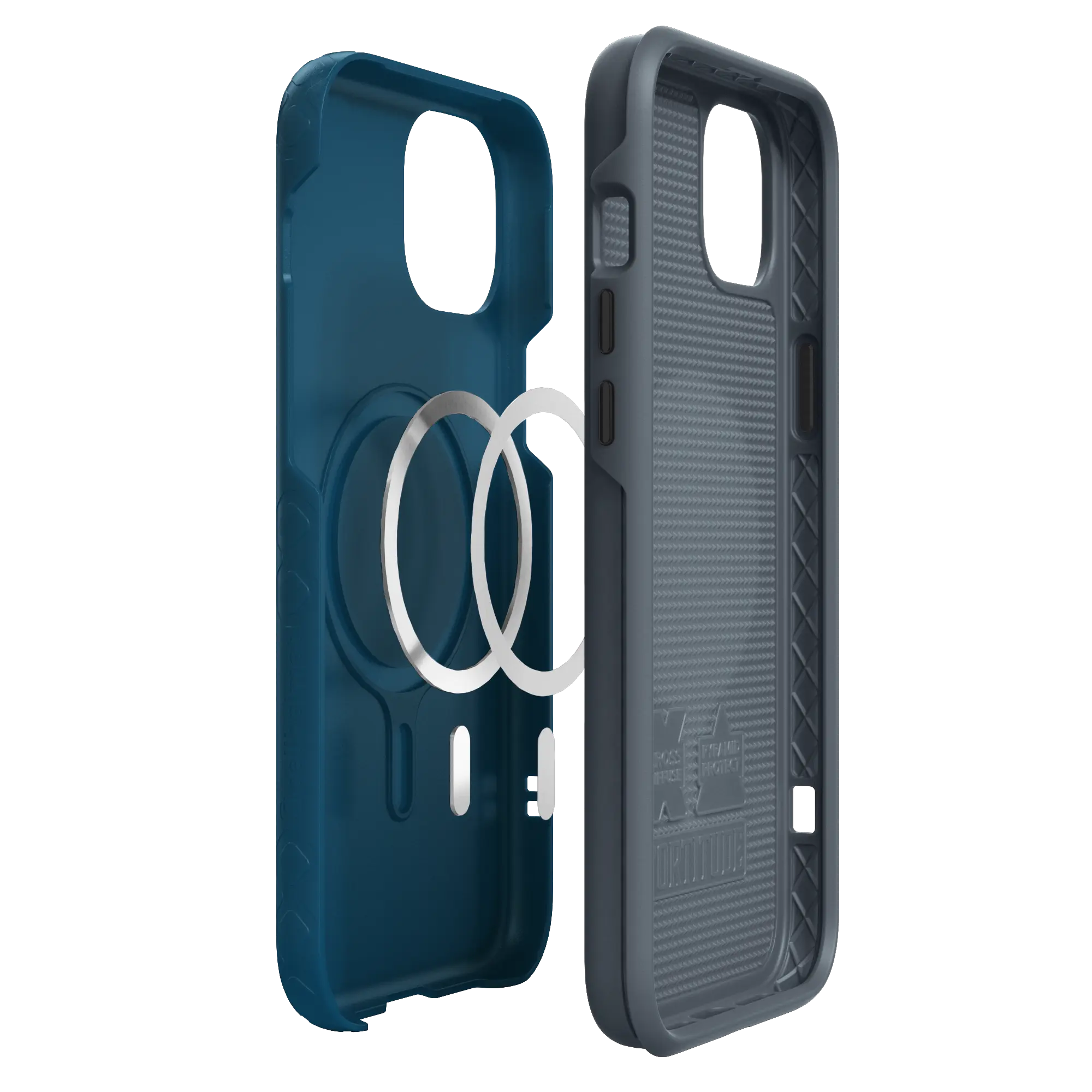 Dual Layer MagSafe Case for Apple iPhone 14 Plus | Deep Sea Blue | Fortitude Series - Case - - cellhelmet