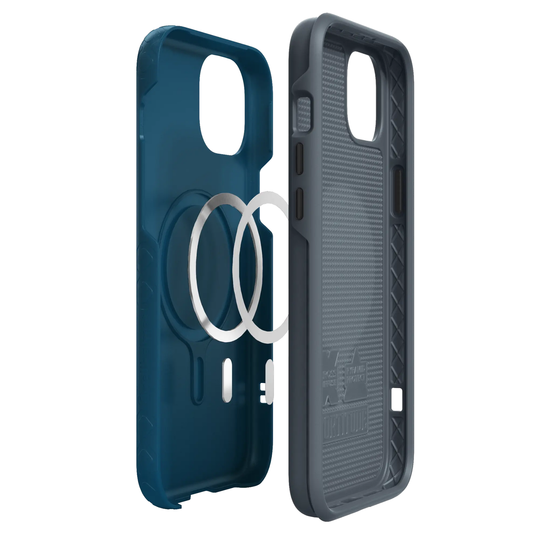Dual Layer MagSafe Case for Apple iPhone 14 Plus | Deep Sea Blue | Fortitude Series - Case - - cellhelmet