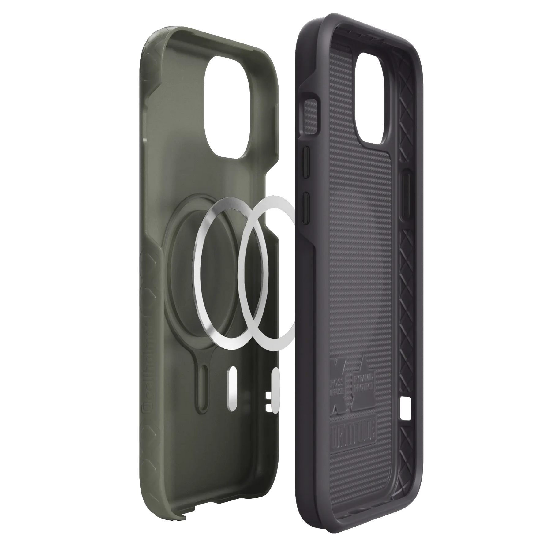 Dual Layer MagSafe Case for Apple iPhone 14 Plus | Olive Drab Green | Fortitude Series - Case - - cellhelmet