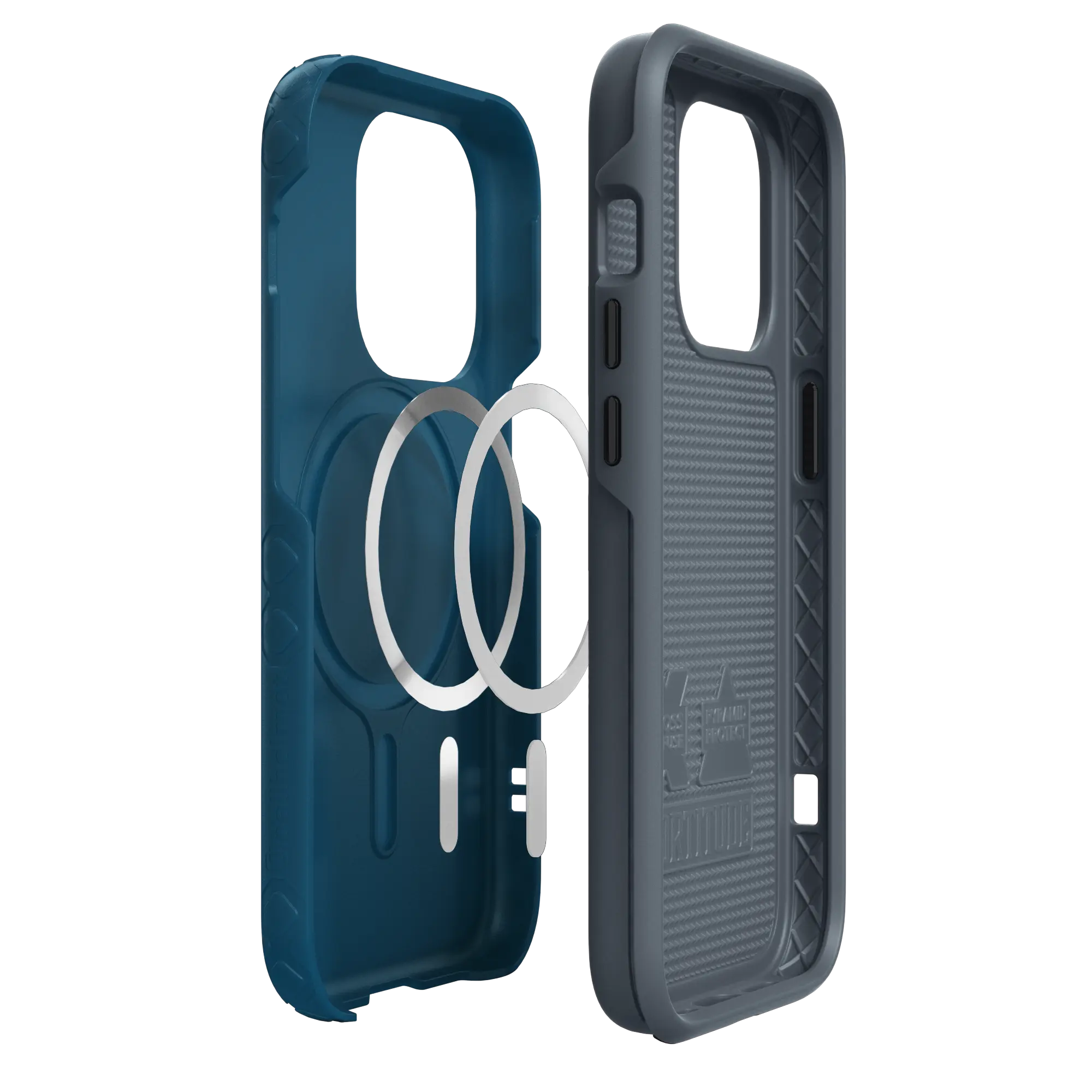 Dual Layer MagSafe Case for Apple iPhone 14 Pro | Deep Sea Blue | Fortitude Series - Case - - cellhelmet