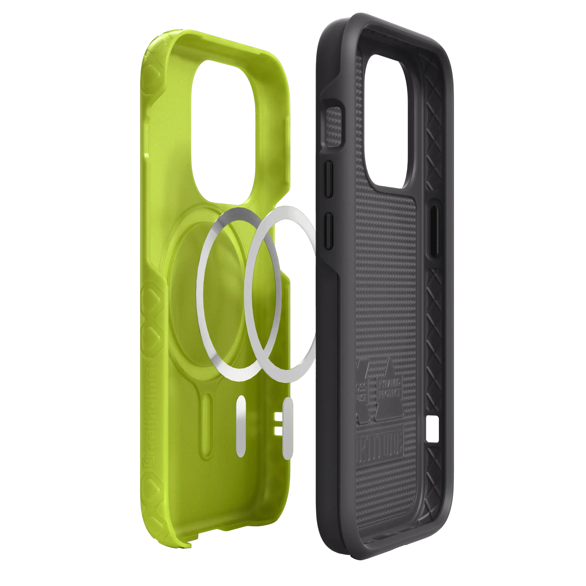 Dual Layer MagSafe Case for Apple iPhone 14 Pro | Electric Lime | Fortitude Series - Case -  - cellhelmet