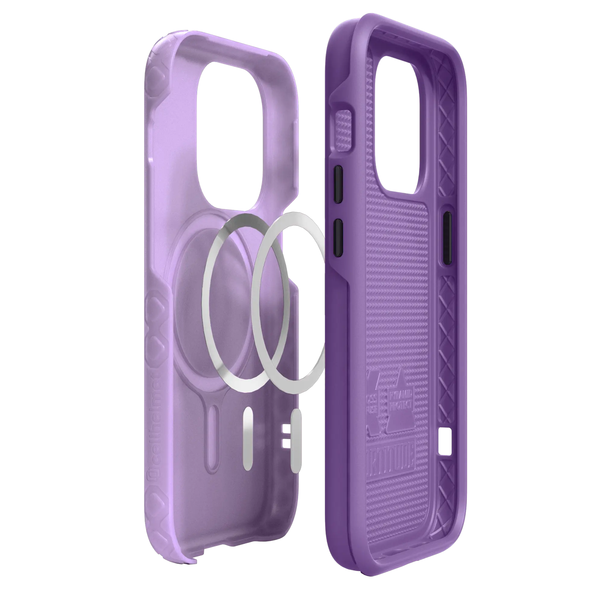 Dual Layer MagSafe Case for Apple iPhone 14 Pro | Lilac Blossom Purple | Fortitude Series - Case -  - cellhelmet