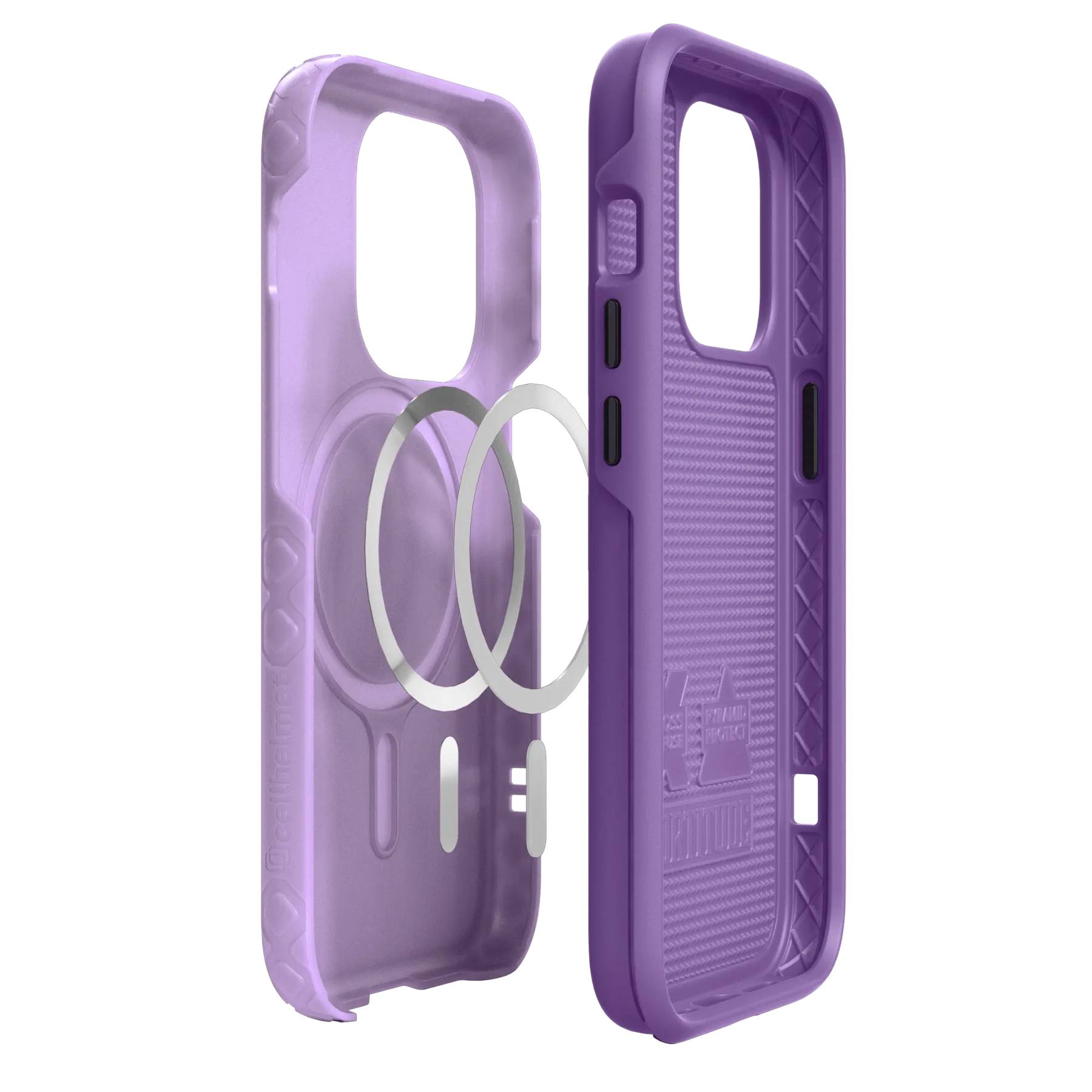 Dual Layer MagSafe Case for Apple iPhone 14 Pro | Lilac Blossom Purple | Fortitude Series - Case - - cellhelmet