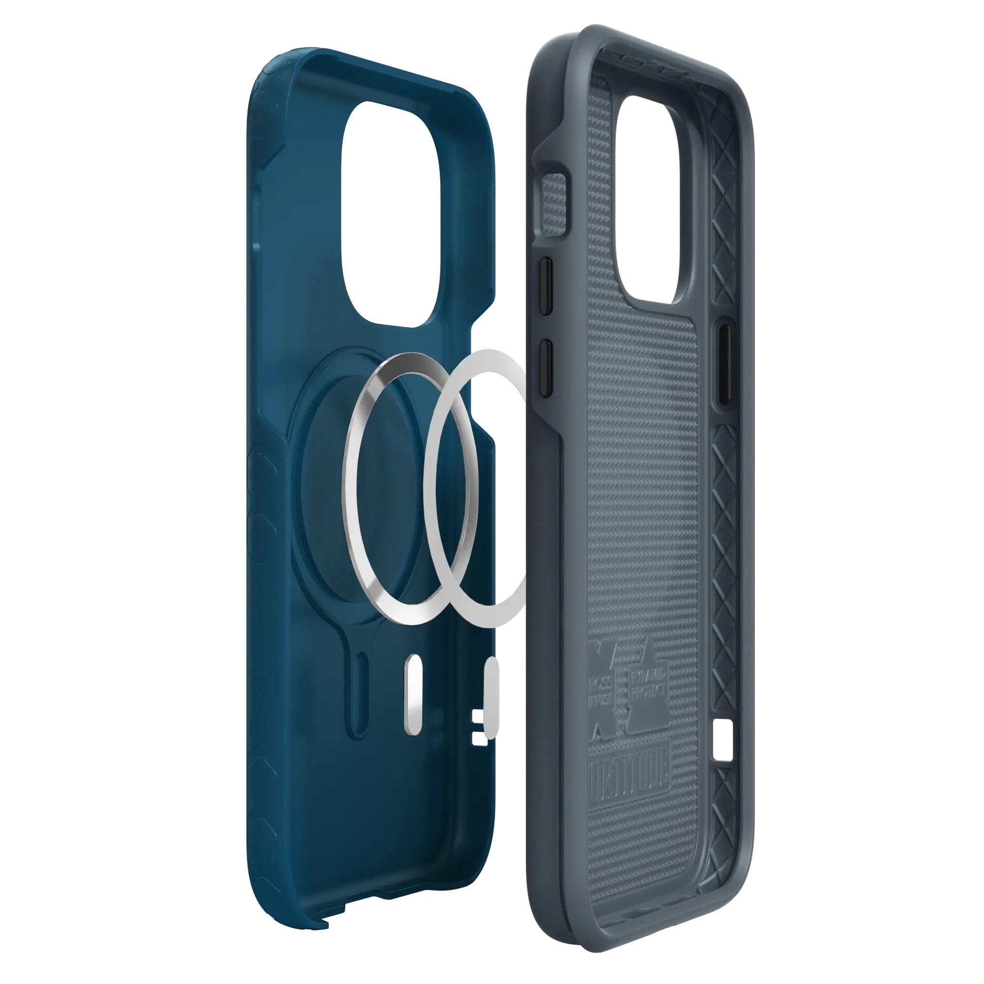 Dual Layer MagSafe Case for Apple iPhone 14 Pro Max | Deep Sea Blue | Fortitude Series - Case - - cellhelmet