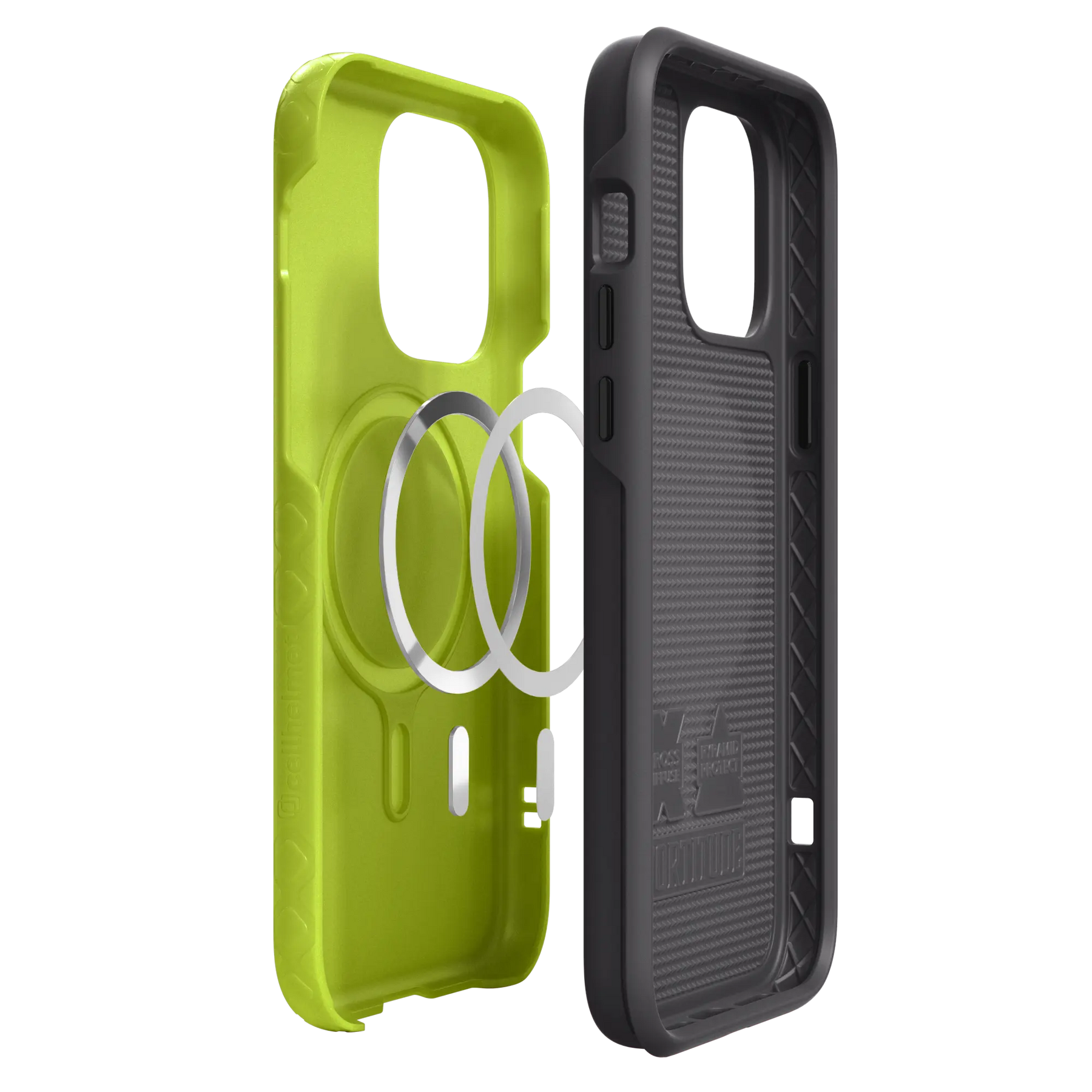 Dual Layer MagSafe Case for Apple iPhone 14 Pro Max | Electric Lime | Fortitude Series - Case - - cellhelmet