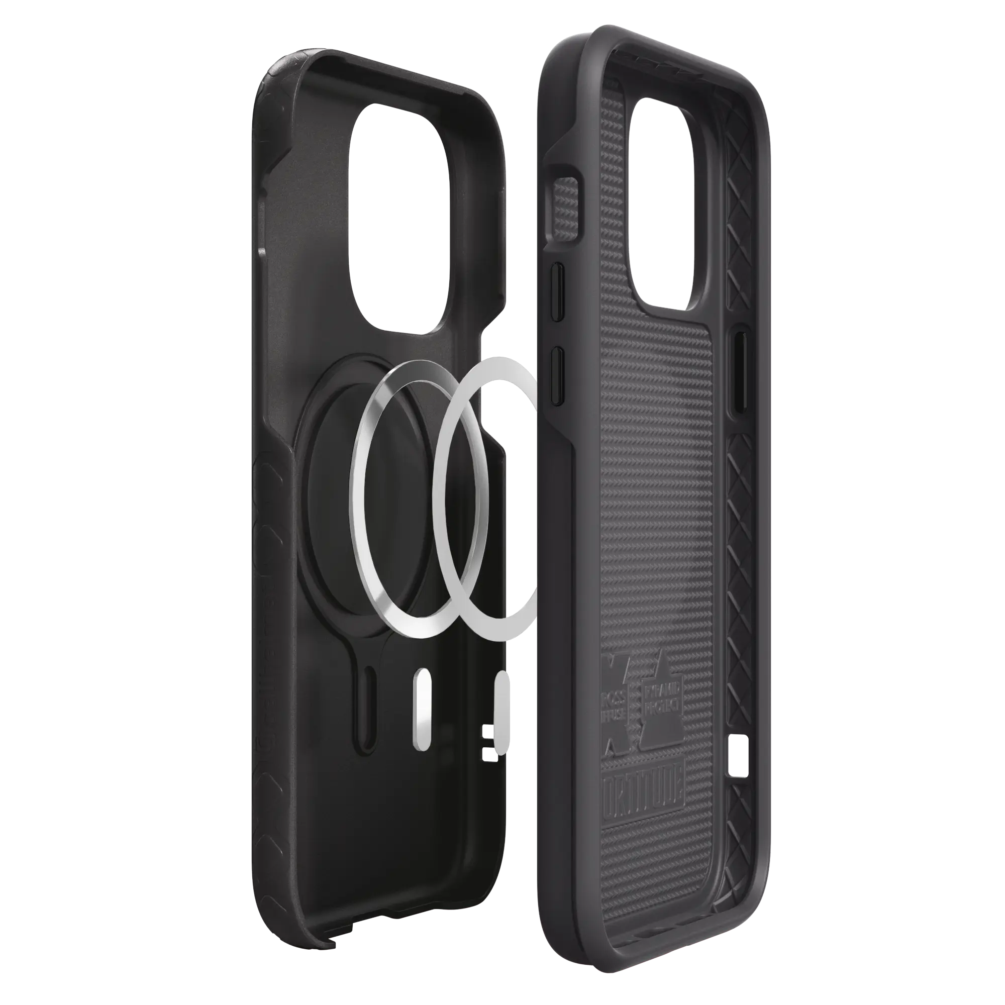 Dual Layer MagSafe Case for Apple iPhone 14 Pro Max | Onyx Black | Fortitude Series - Case - - cellhelmet