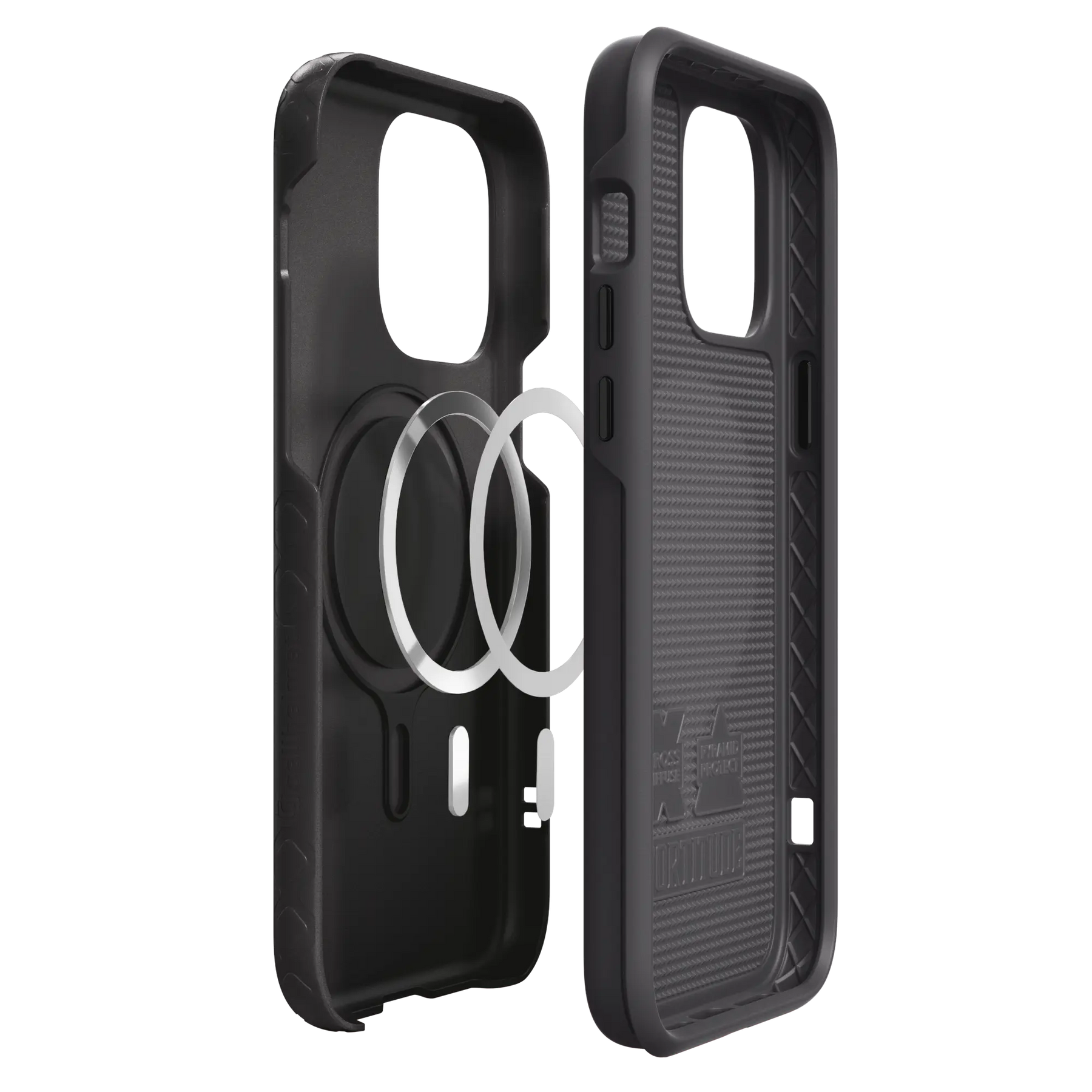 Dual Layer MagSafe Case for Apple iPhone 14 Pro Max | Onyx Black | Fortitude Series - Case - - cellhelmet