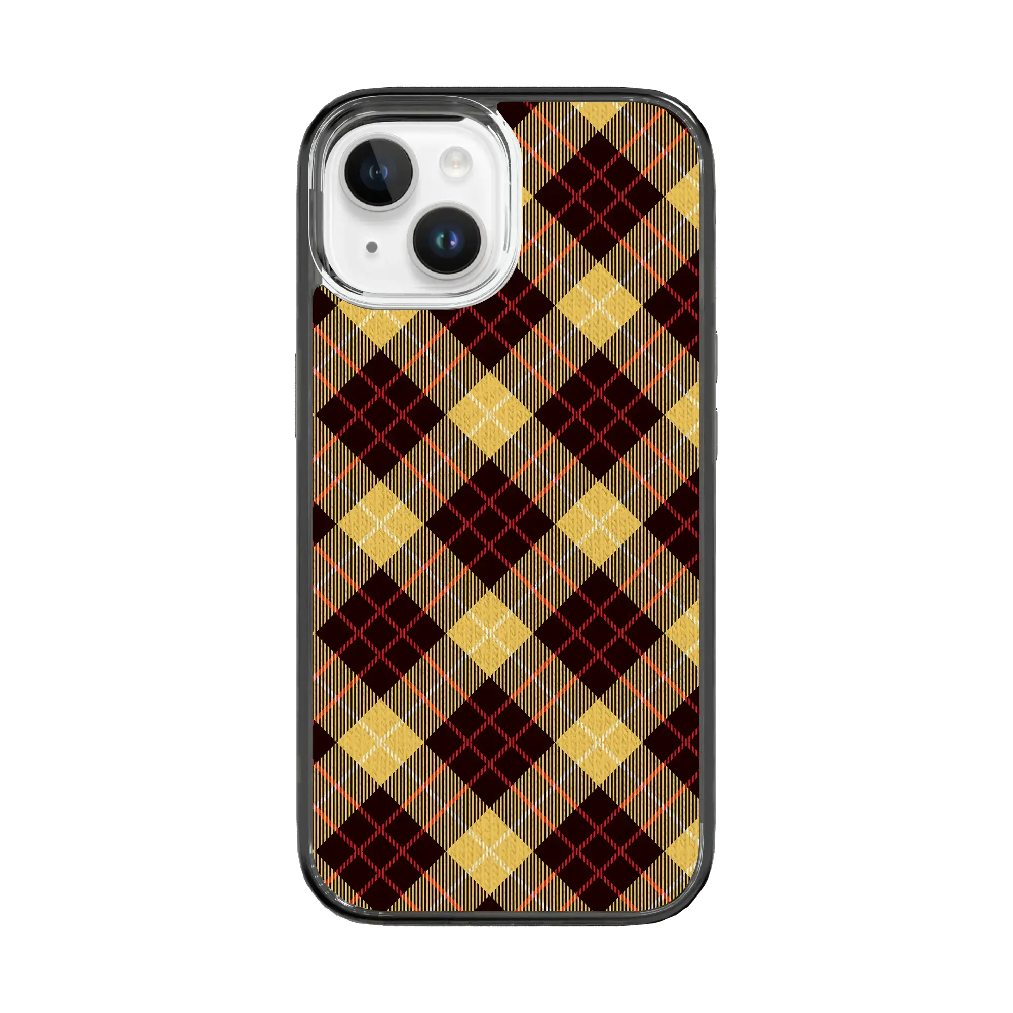 Fireside Fusion | Autumn Flannel | Custom MagSafe Case Design for Apple iPhone 15 Series