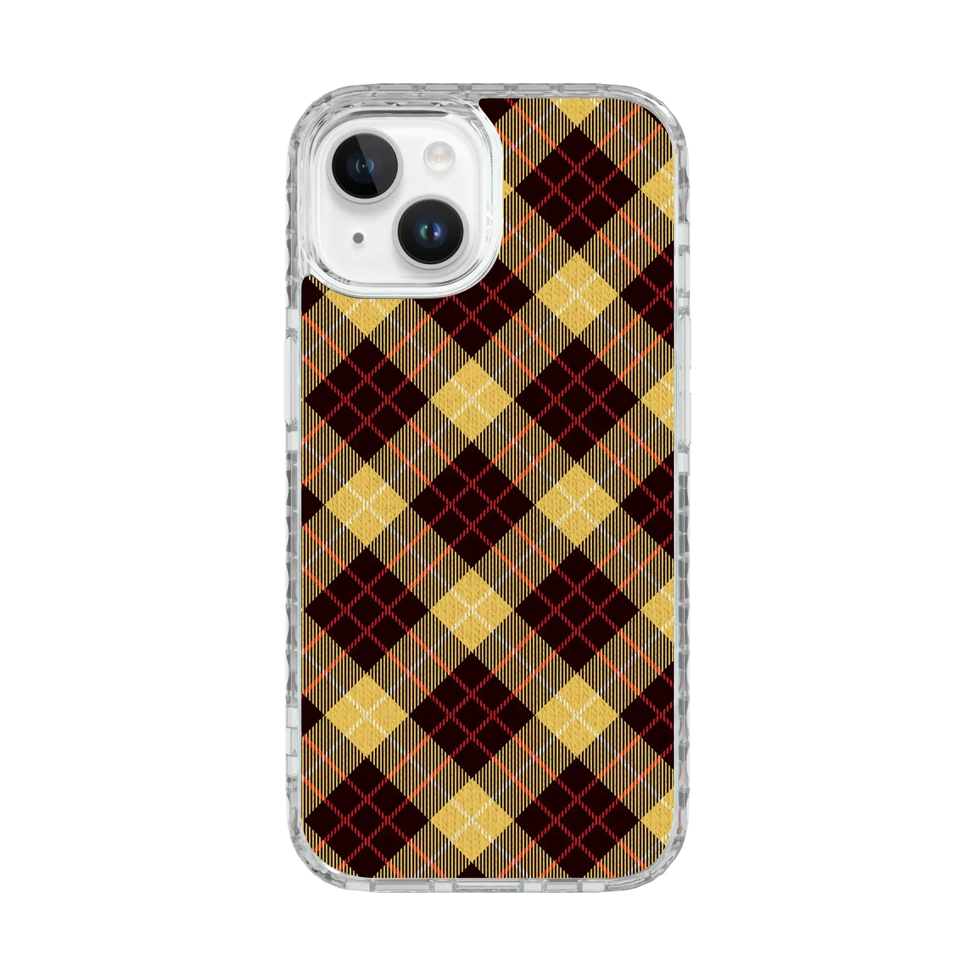 Fireside Fusion | Autumn Flannel | Custom MagSafe Case Design for Apple iPhone 15 Series