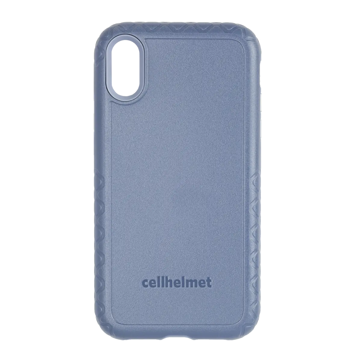 Blue cellhelmet Customizable Case for iPhone XS