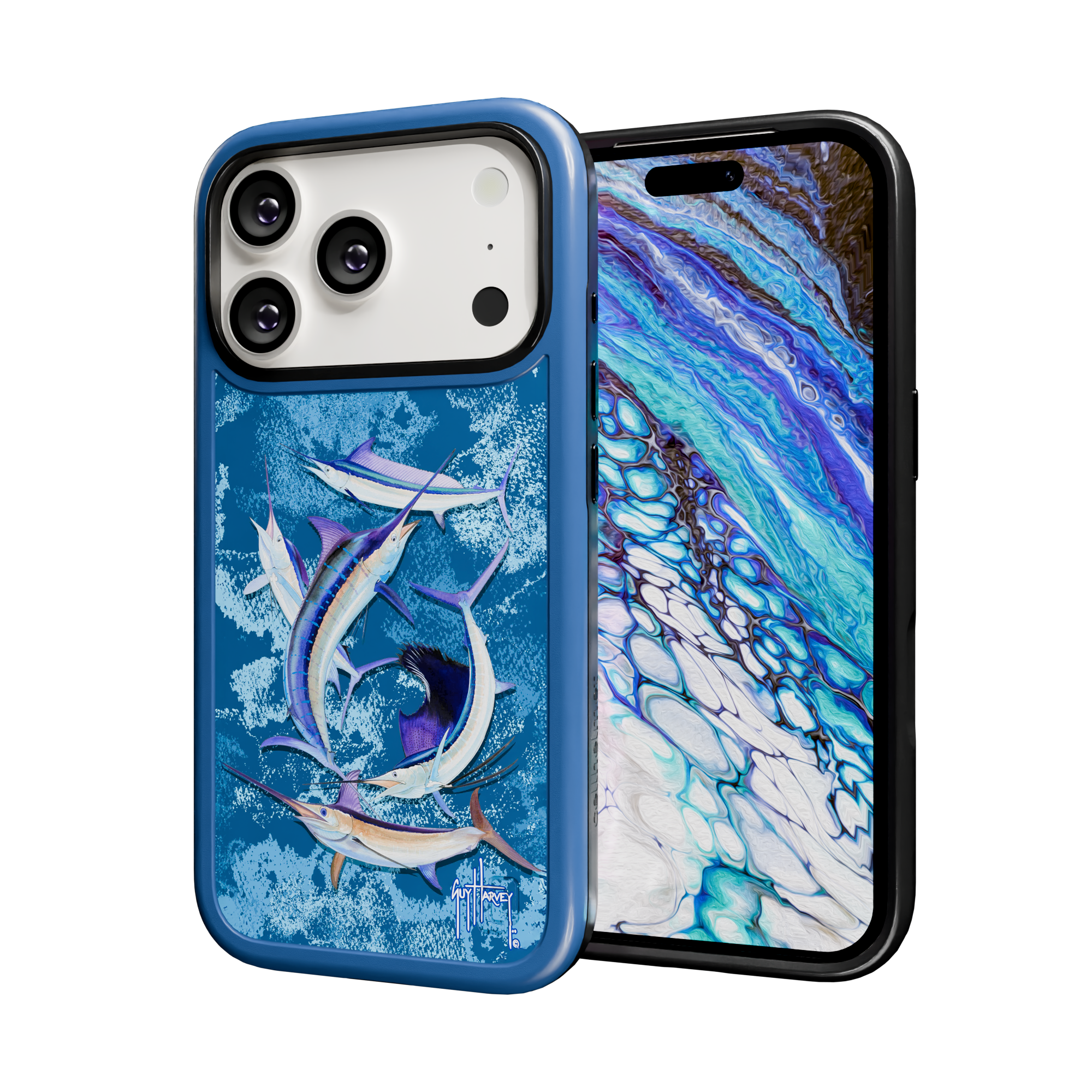 Guy Harvey Collection - Billfish for iPhone 17 Series Billfish / iPhone 17 Pro / Blue