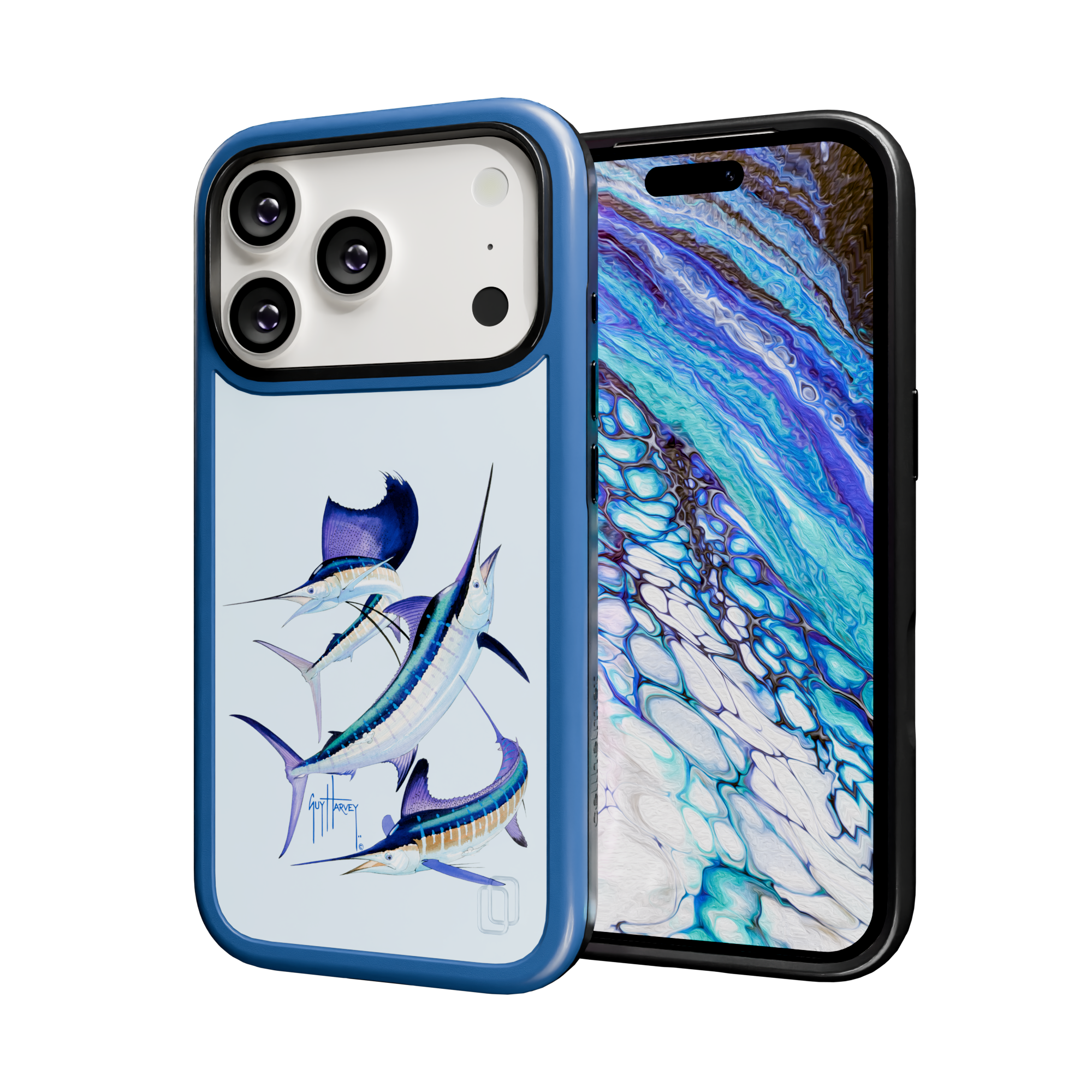 Guy Harvey Collection - Grand Slam for iPhone 17 Series Grand Slam / iPhone 17 Pro / Blue