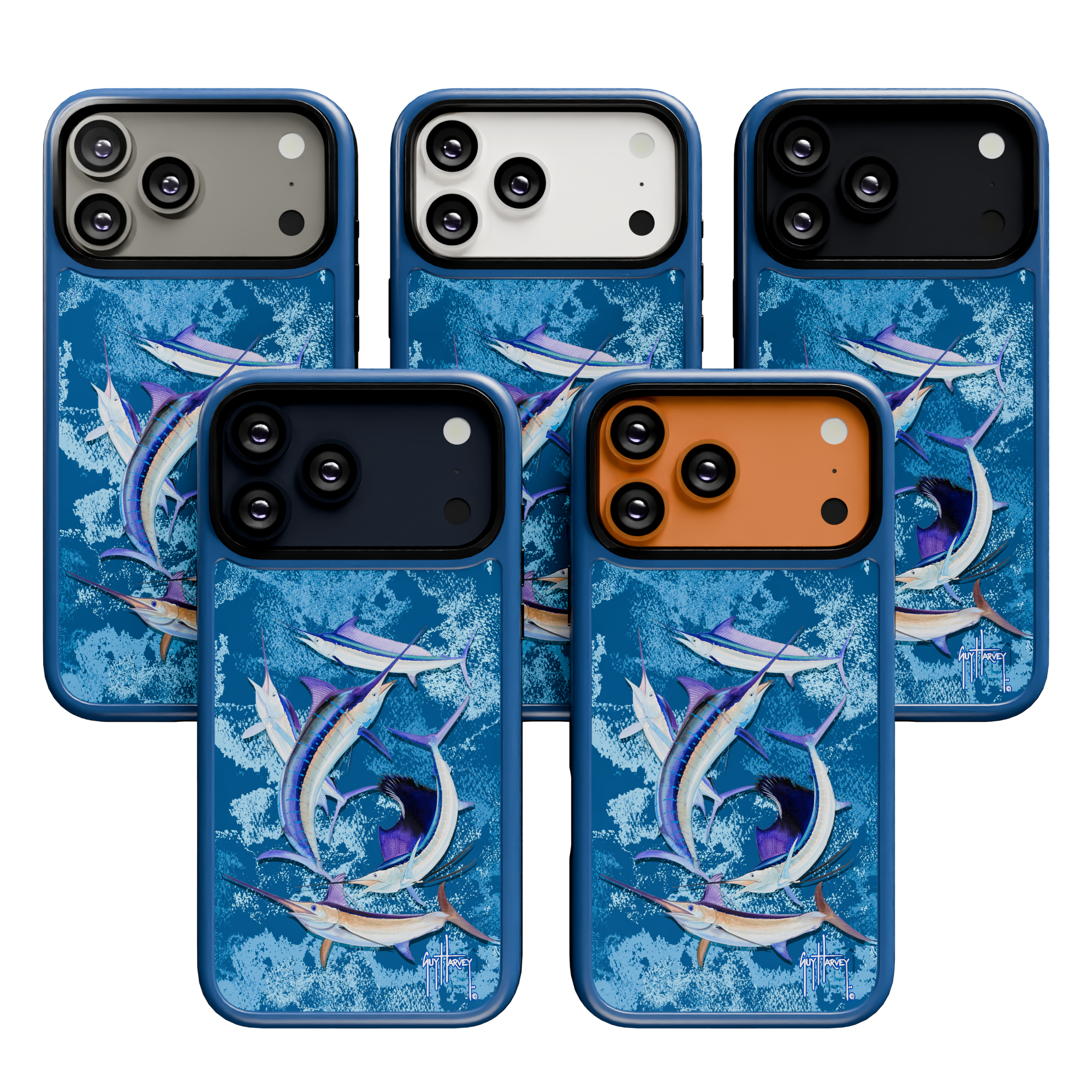 Guy Harvey Collection - Billfish for iPhone 17 Series Billfish / iPhone 17 Pro Max / Blue