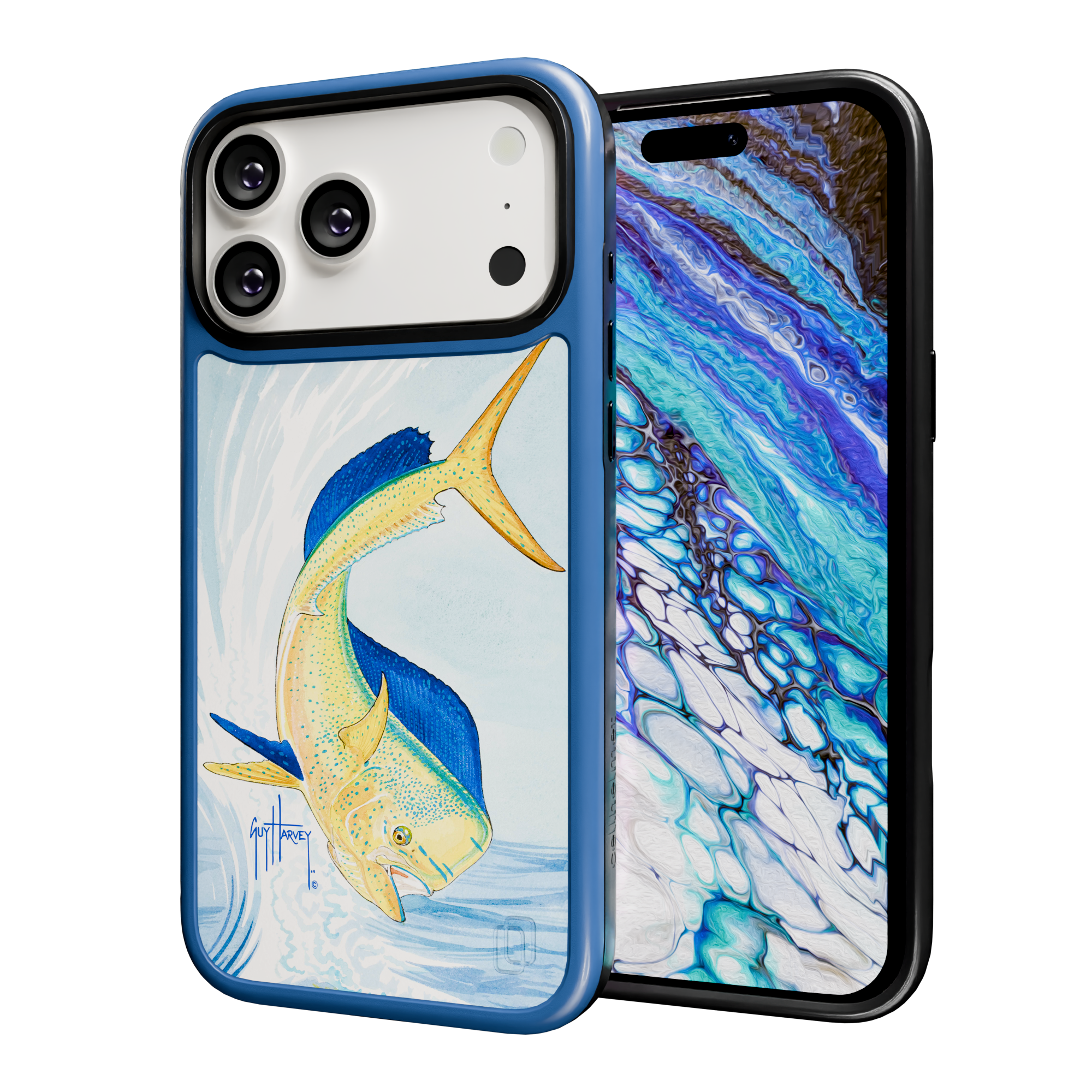 Guy Harvey Collection - Mahi for iPhone 17 Series Mahi / iPhone 17 Pro Max / Blue