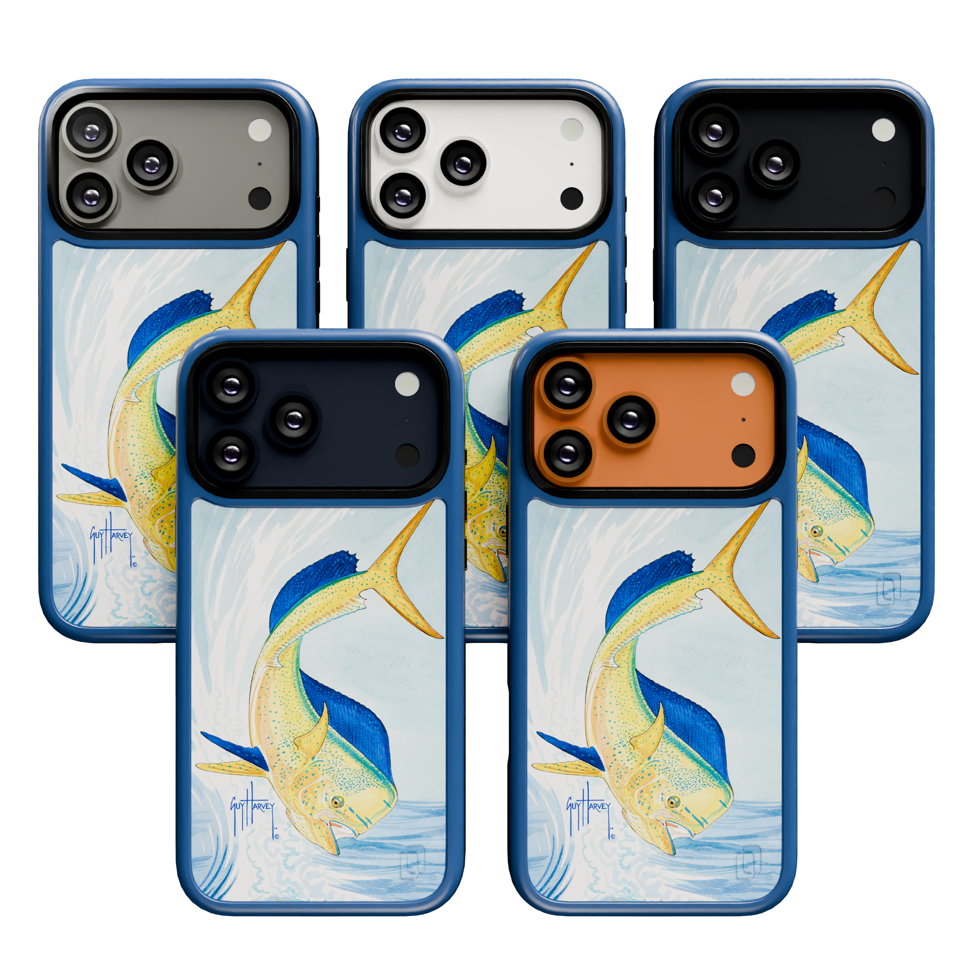 Guy Harvey Collection - Mahi for iPhone 17 Series Mahi / iPhone 17 Pro Max / Blue