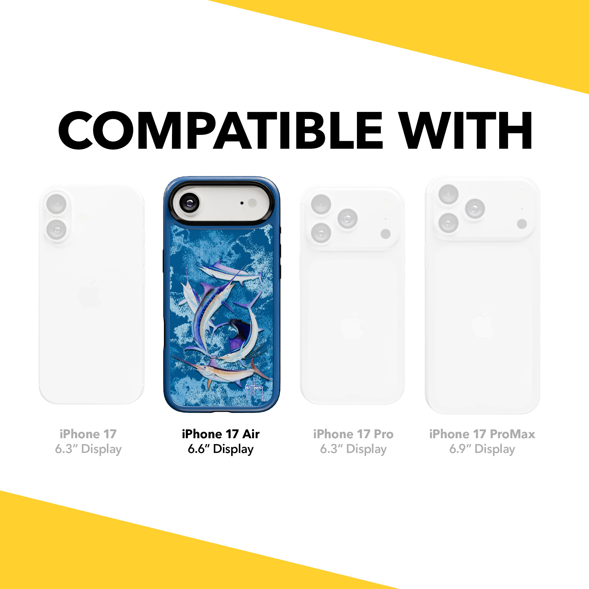 Guy Harvey Collection - Billfish for iPhone 17 Series Billfish / iPhone Air / Blue