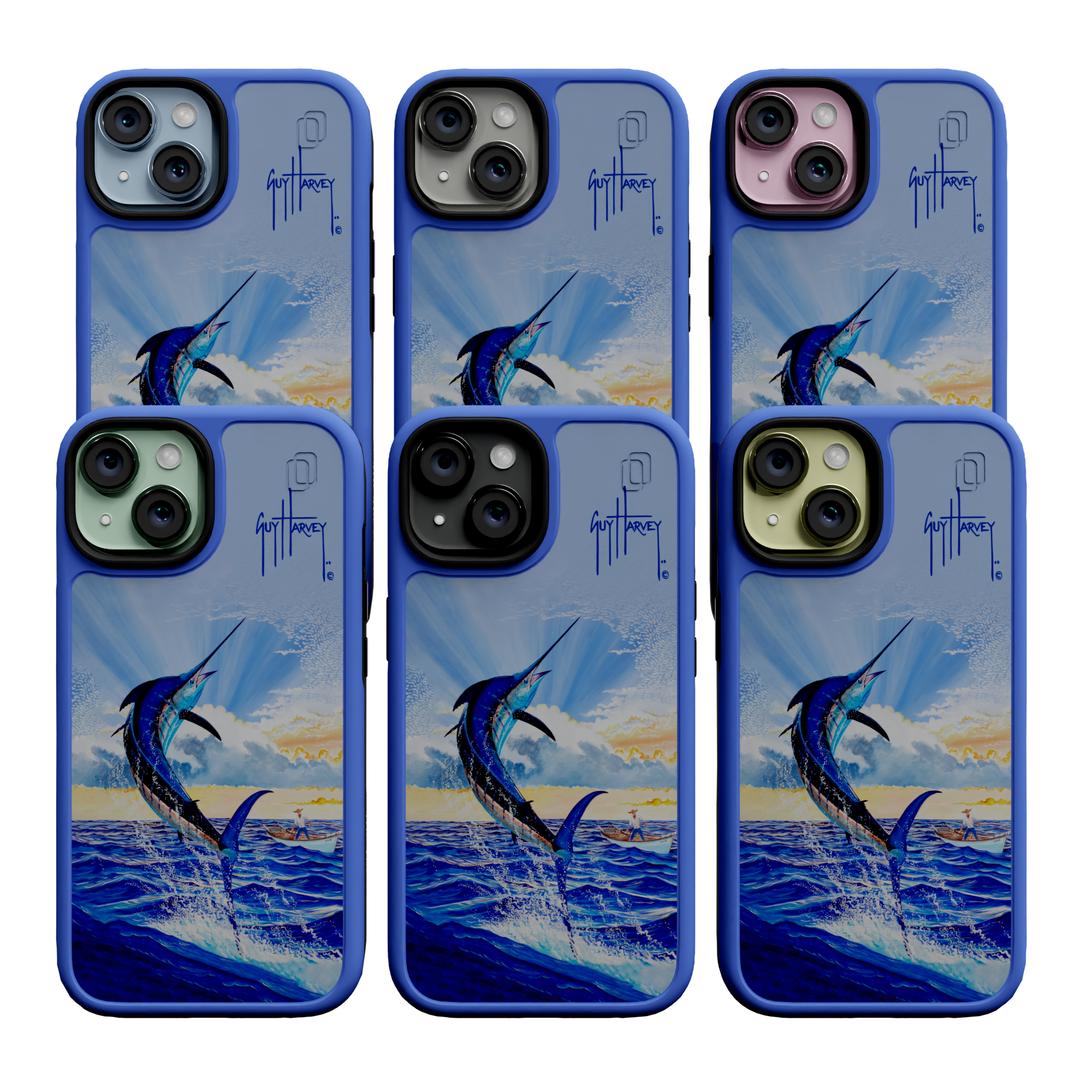 iPhone 15 Plus | Protective MagSafe ® | Guy Harvey Originals - Dreams Come True Sailfish