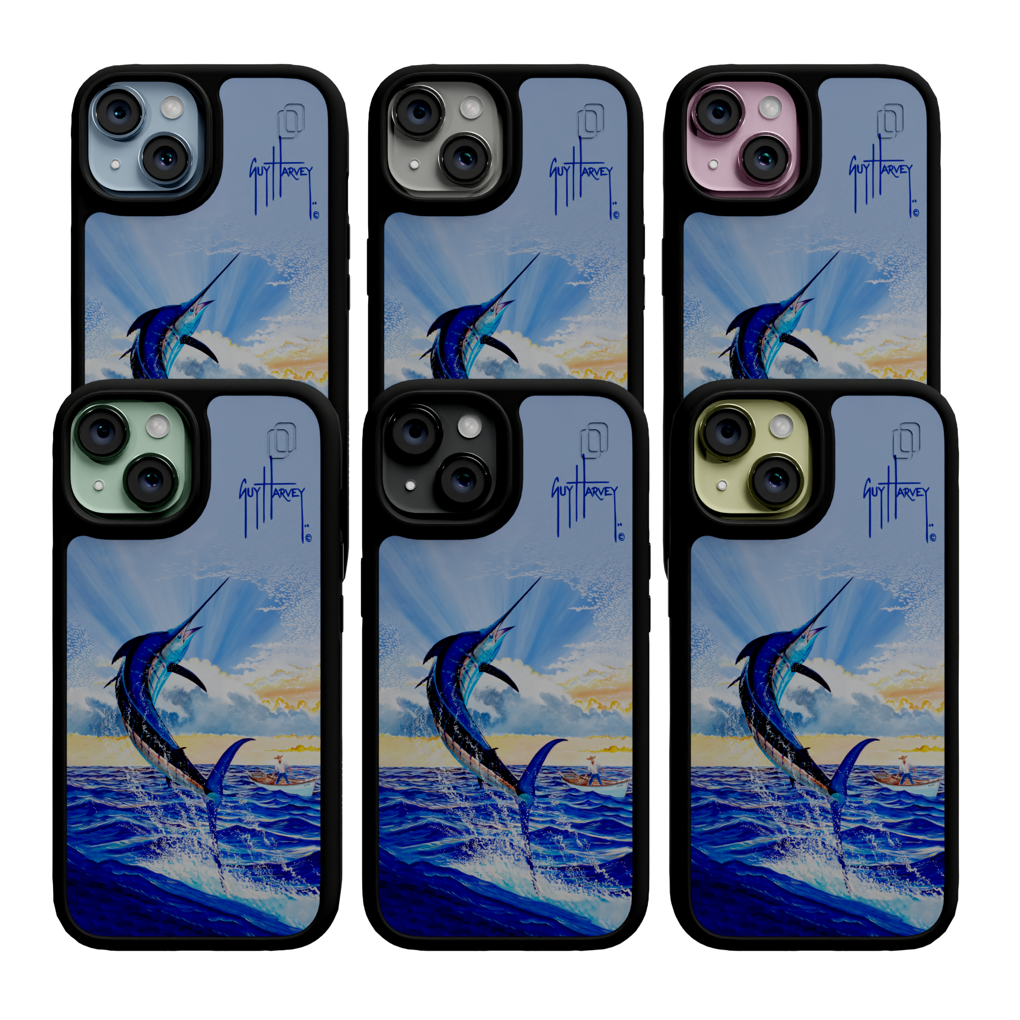 iPhone 15 Plus | Protective MagSafe ® | Guy Harvey Originals - Dreams Come True Sailfish