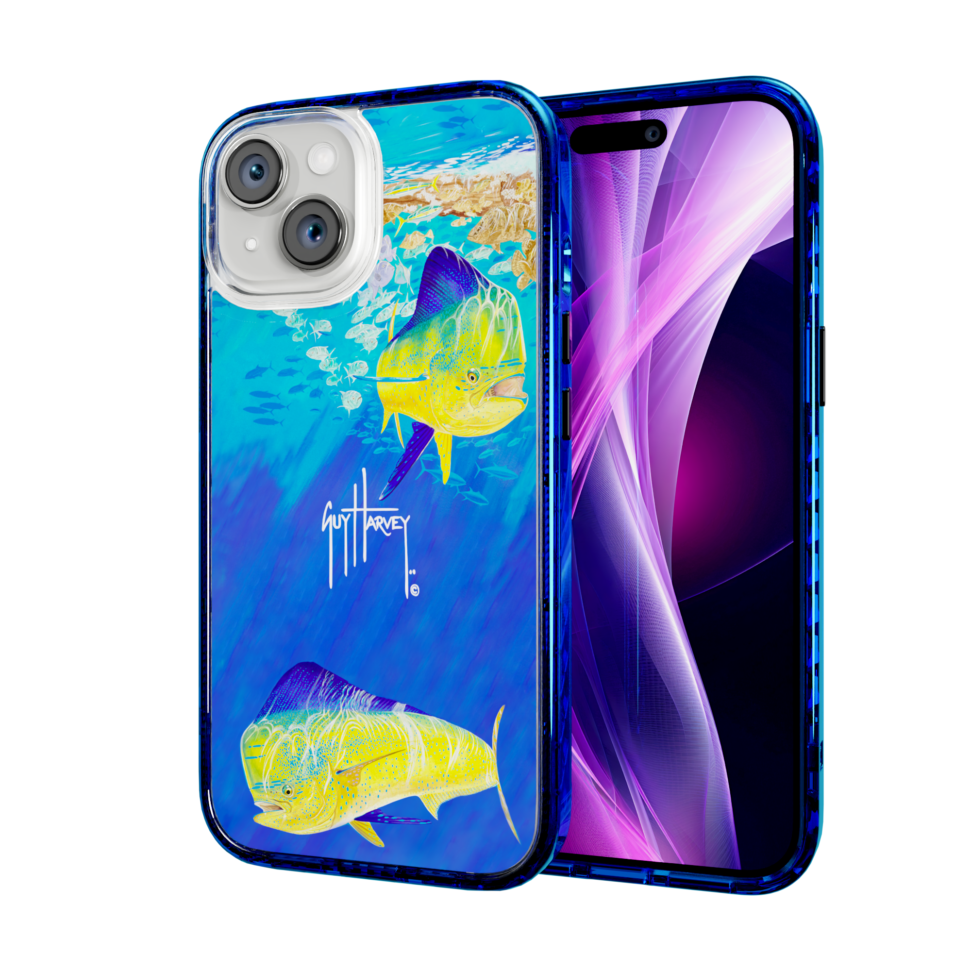 Guy Harvey Break Away Mahi Mahi iPhone 15 Case – cellhelmet Magnitude MagSafe (13 ft Tested) Onyx Black Guy Harvey Break Away Mahi Mahi iPhone 15 Case – cellhelmet Magnitude MagSafe (13 ft Tested) Onyx Black