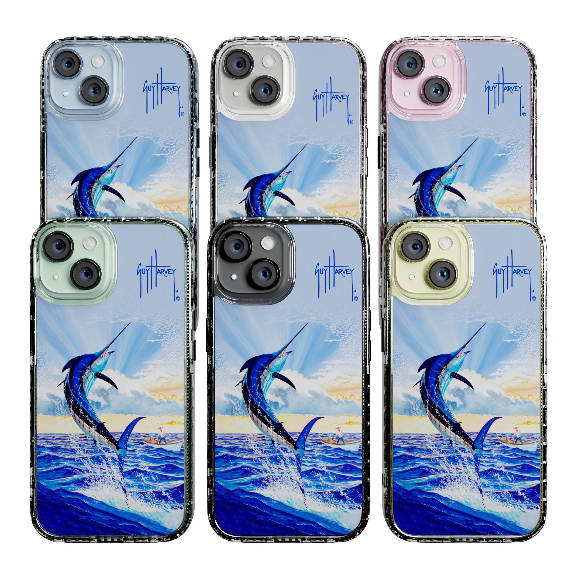 Guy Harvey Magnitude Series for Apple iPhone 15 - Dreams Come True Crystal Clear