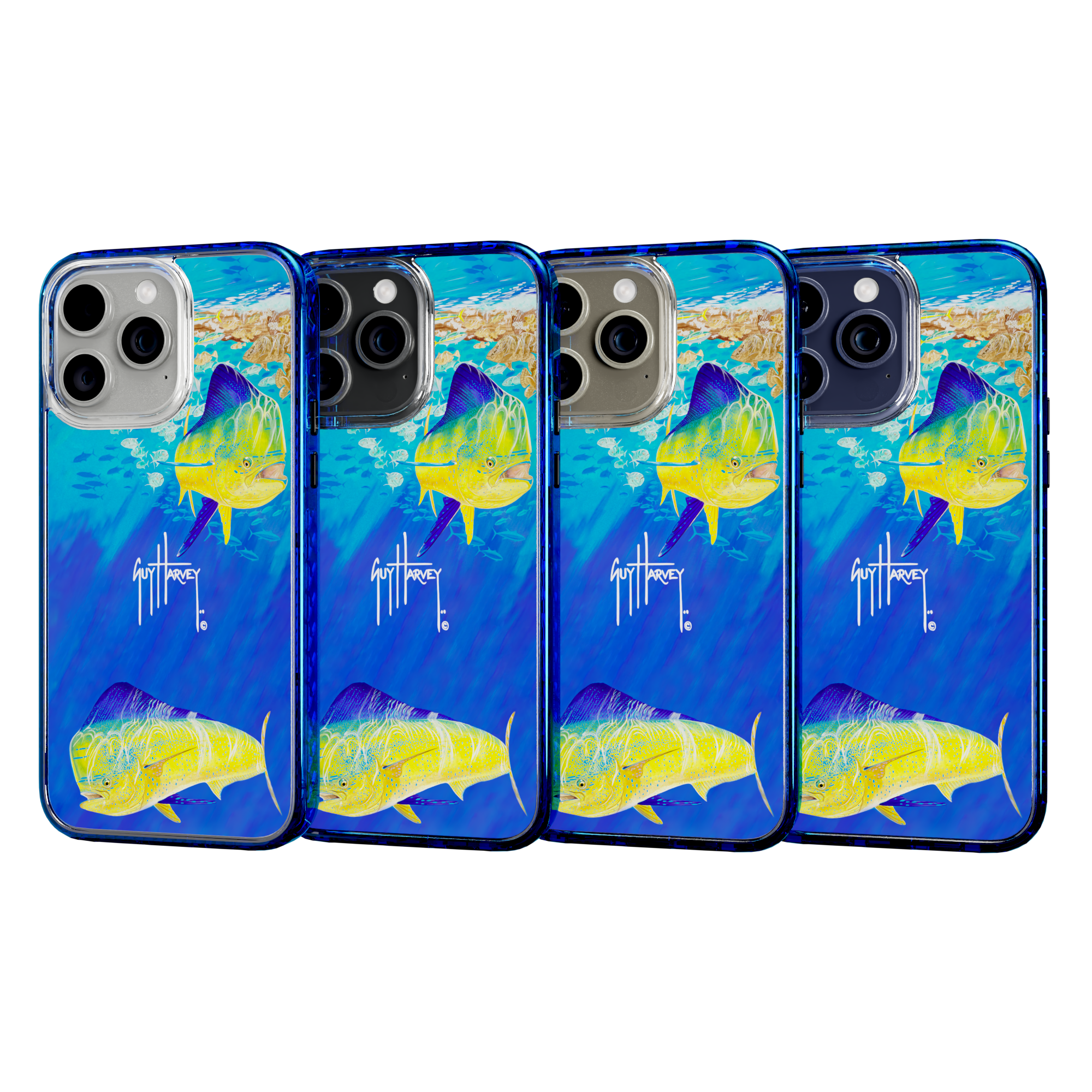 iPhone 15 Pro | MagSafe ® | Guy Harvey Originals - Break Away Mahi Mahi