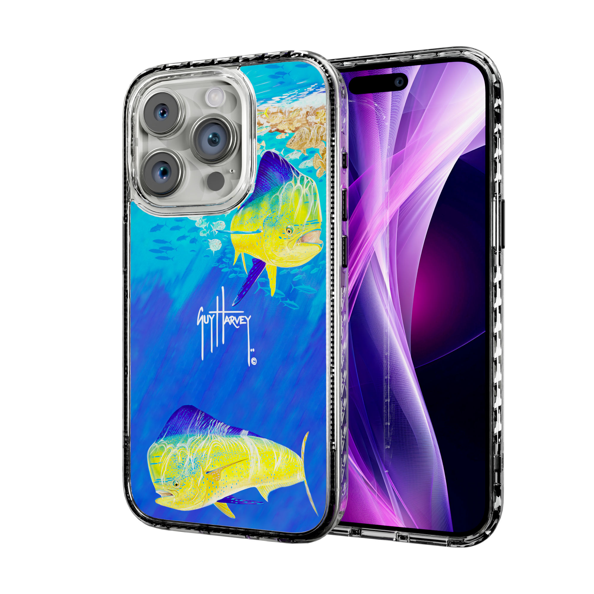 Guy Harvey Magnitude Series for Apple iPhone 15 Pro - Break Away Crystal Clear