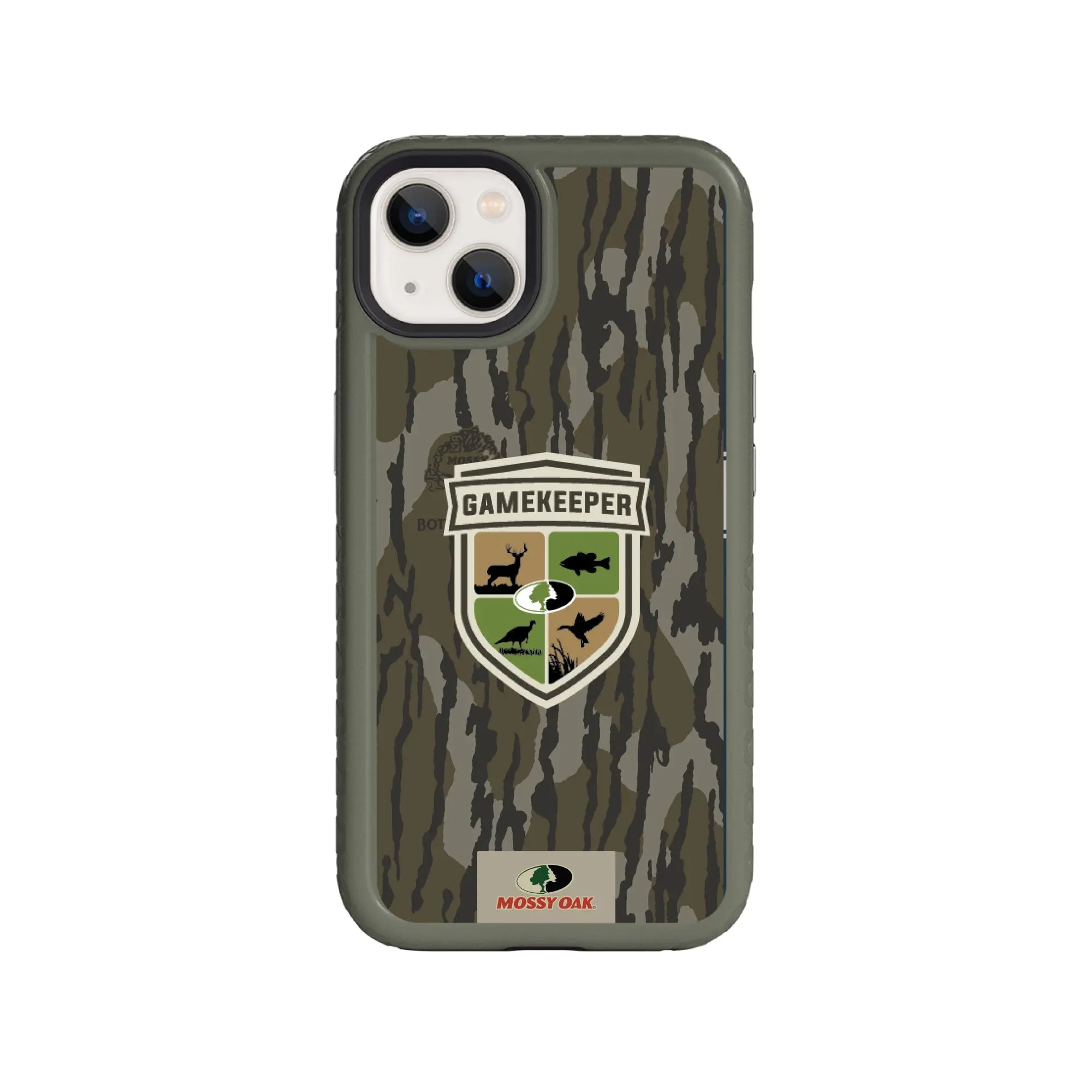 Gamekeeper by Mossy Oak for Apple iPhone 13 - GAMEKEEPER - Custom Case - OliveDrabGreen - cellhelmet