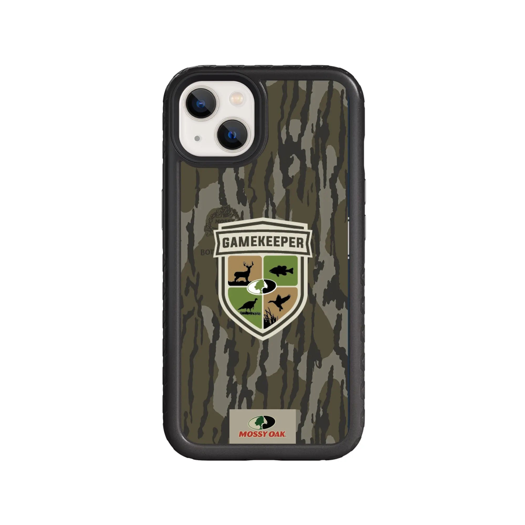 Gamekeeper by Mossy Oak for Apple iPhone 13 - GAMEKEEPER - Custom Case - OnyxBlack - cellhelmet