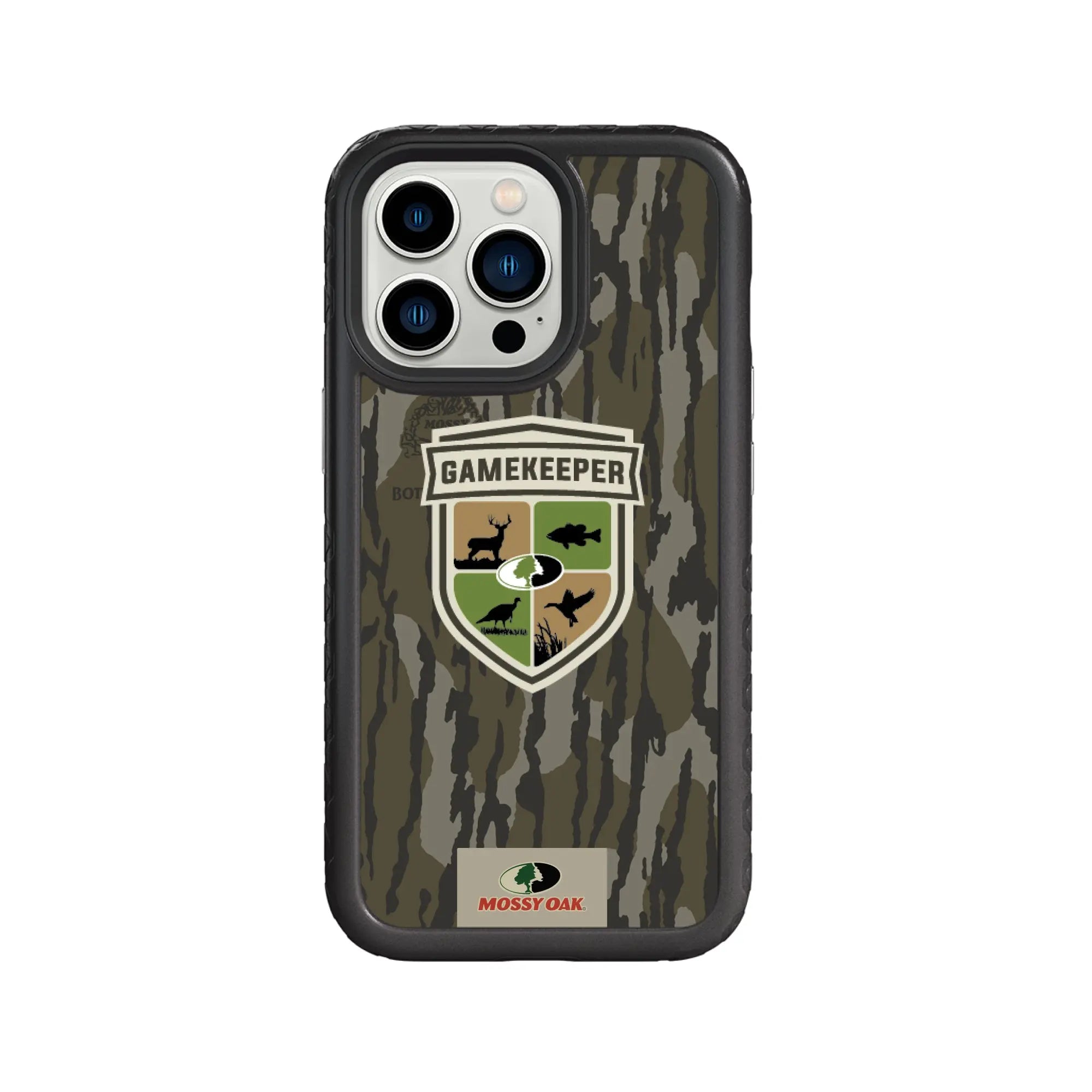 Gamekeeper by Mossy Oak for Apple iPhone 13 Pro - GAMEKEEPER - Custom Case - OnyxBlack - cellhelmet