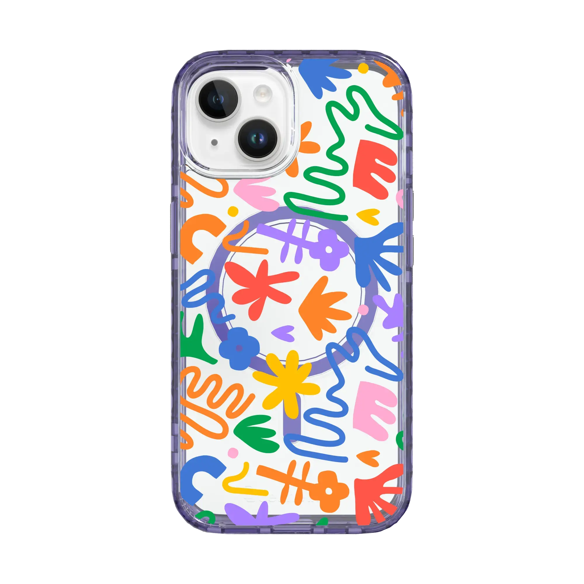 Garden | Shapes Colors | Custom MagSafe Case Design for Apple iPhone 15 Series