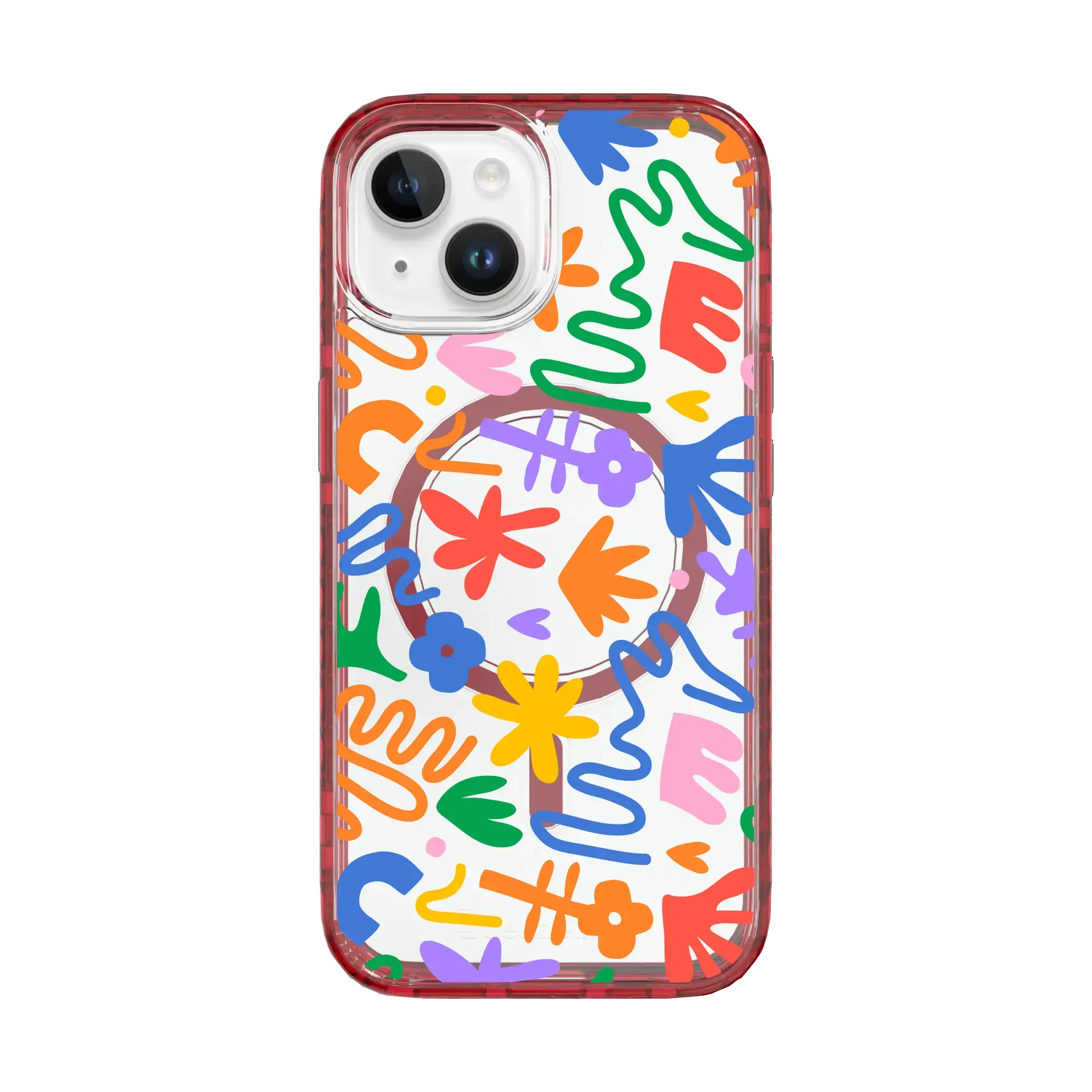 Garden | Shapes Colors | Custom MagSafe Case Design for Apple iPhone 15 Series