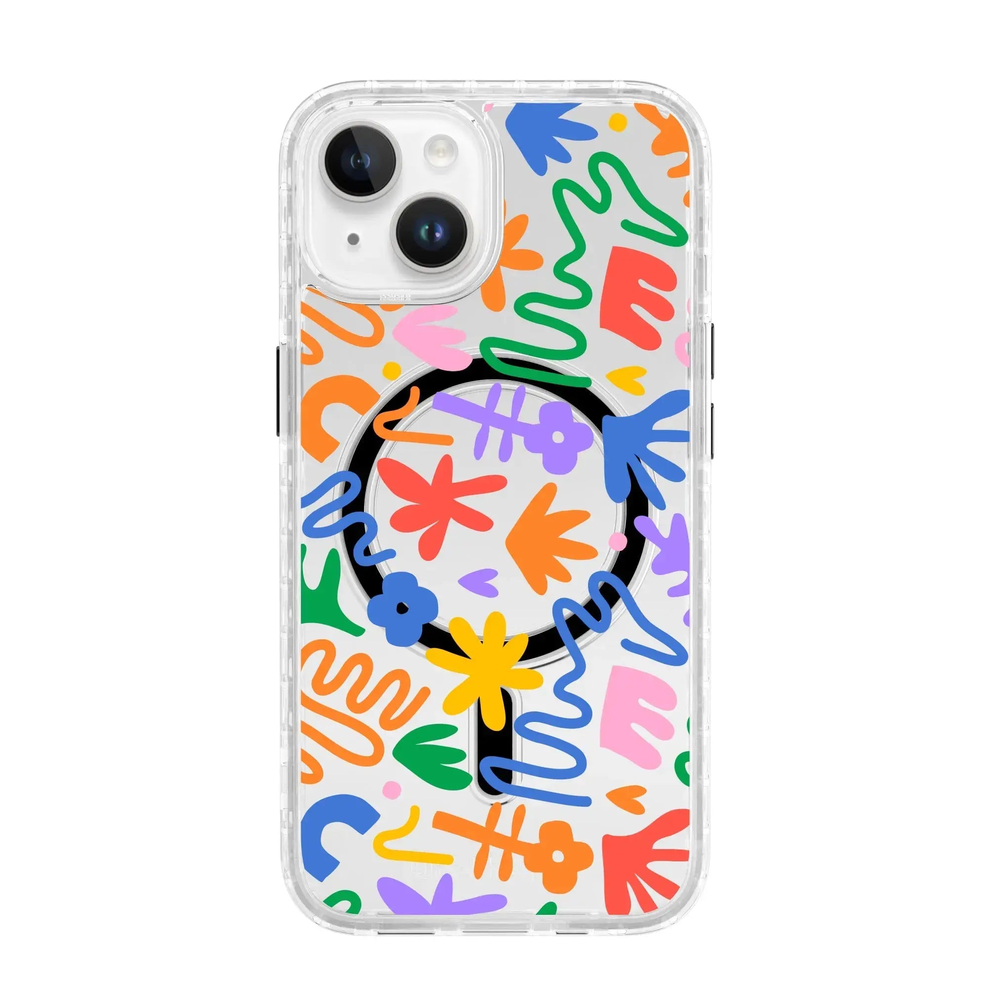 Garden | Shapes & Colors | Custom MagSafe Case Design for Apple iPhone 14 Series