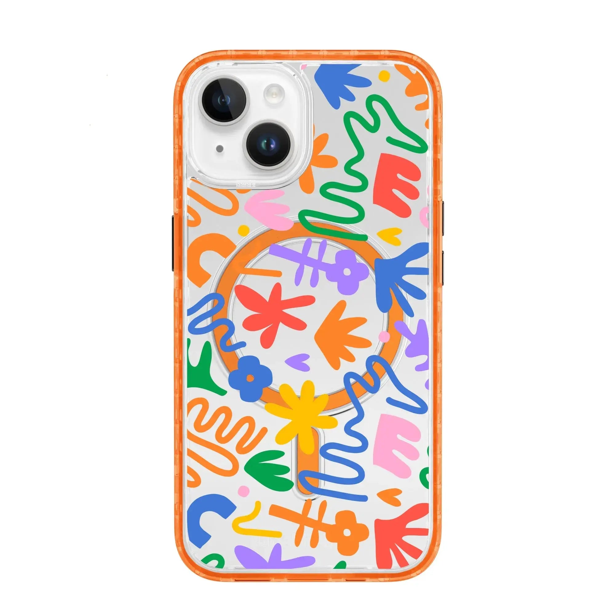 Garden | Shapes & Colors | Custom MagSafe Case Design for Apple iPhone 14 Series