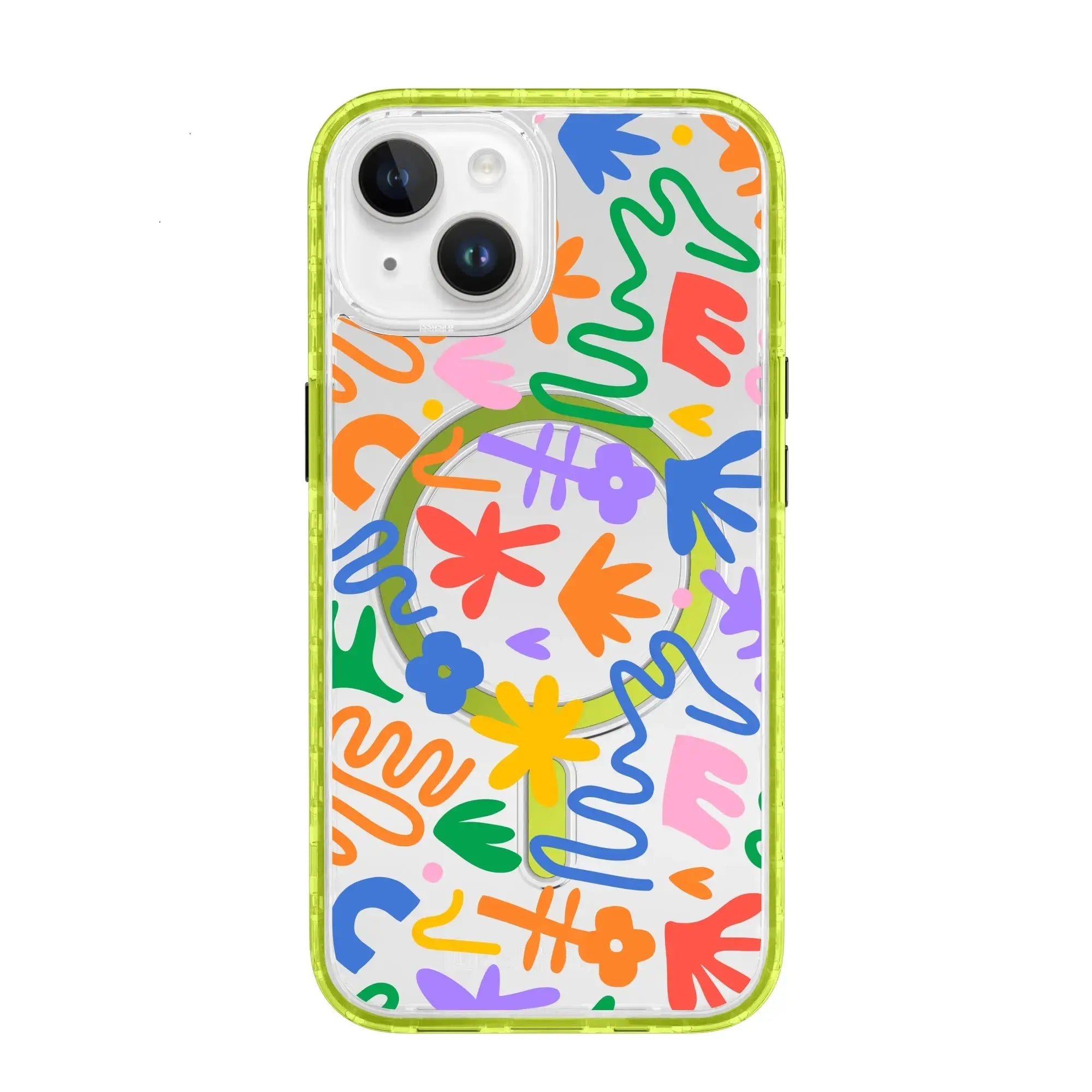 Garden | Shapes & Colors | Custom MagSafe Case Design for Apple iPhone 14 Series