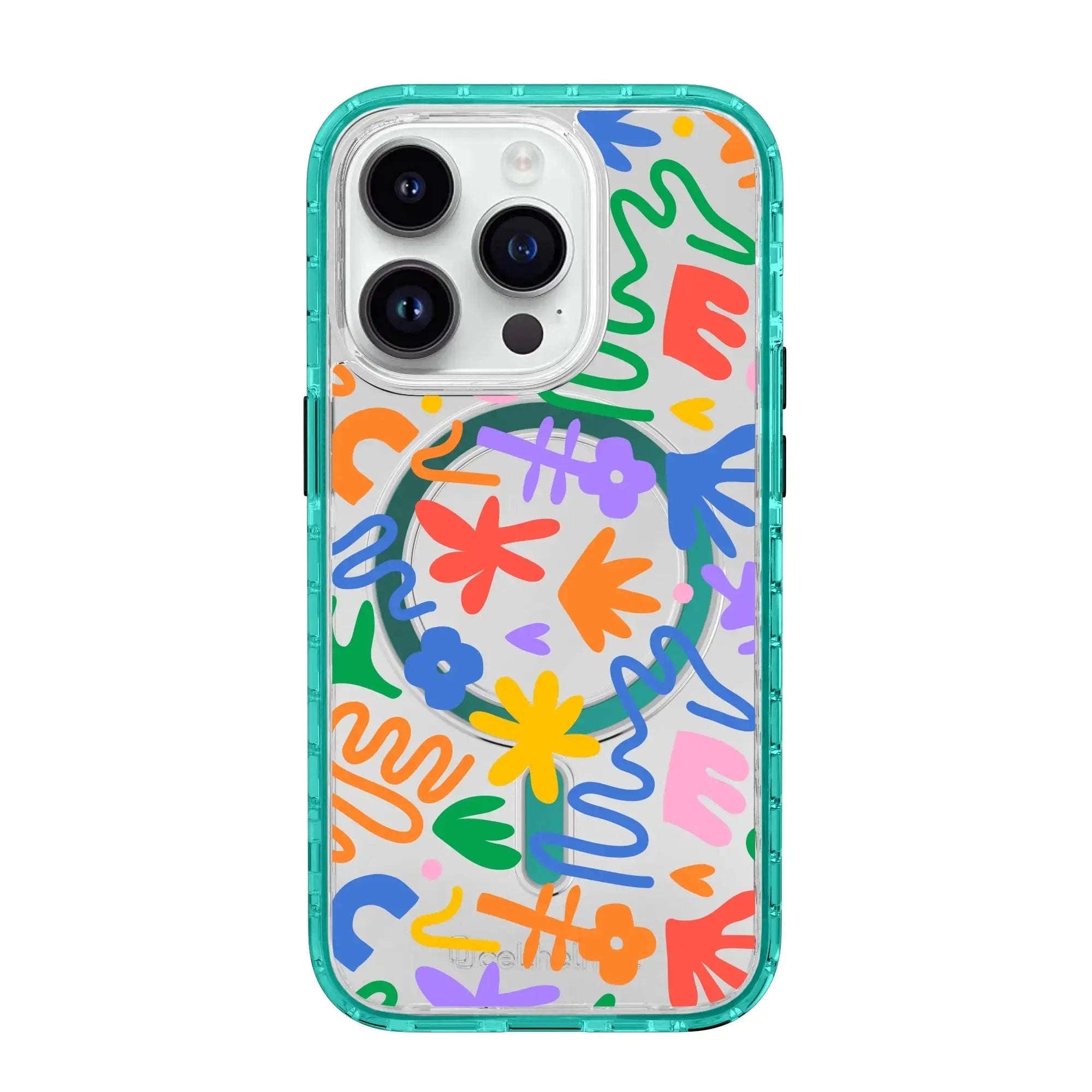 Garden | Shapes & Colors | Custom MagSafe Case Design for Apple iPhone 14 Series