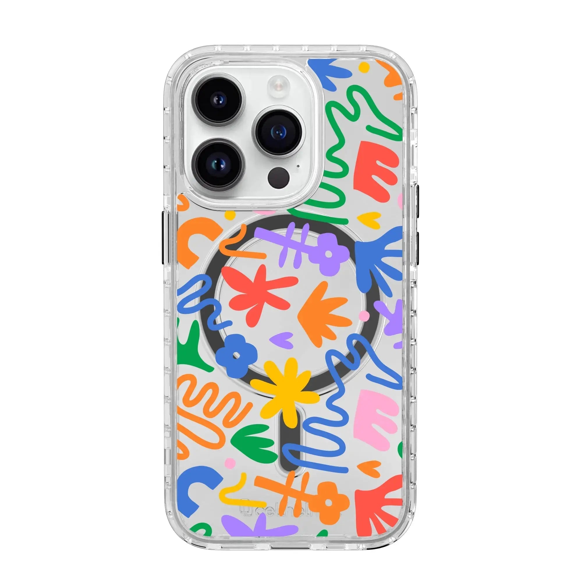 Garden | Shapes & Colors | Custom MagSafe Case Design for Apple iPhone 14 Series