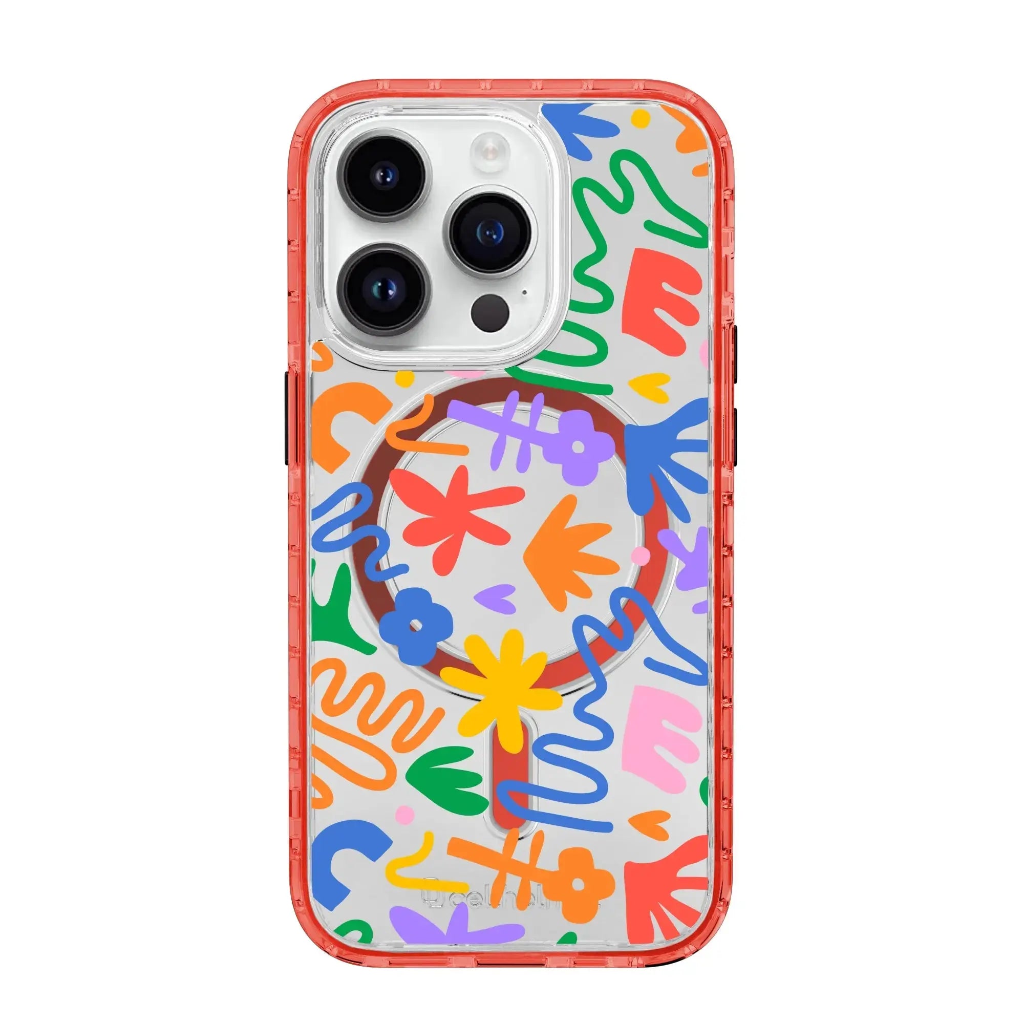 Garden | Shapes & Colors | Custom MagSafe Case Design for Apple iPhone 14 Series