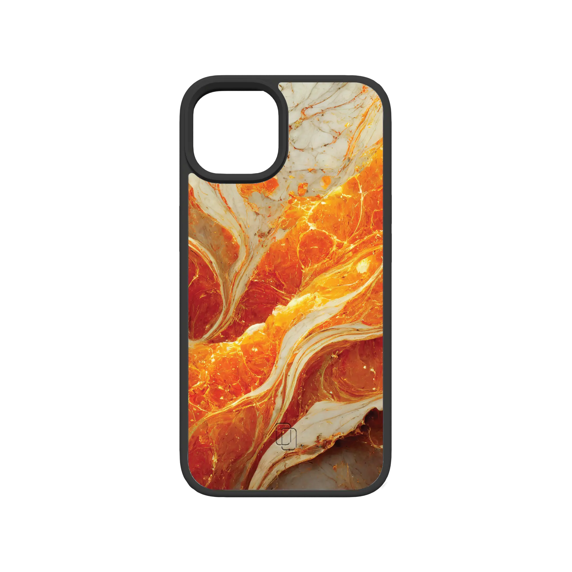 Apple-iPhone-13-Crystal-Clear Golden Sunrise | Protective MagSafe Case | Marble Stone Collection for Apple iPhone 13 Series cellhelmet cellhelmet
