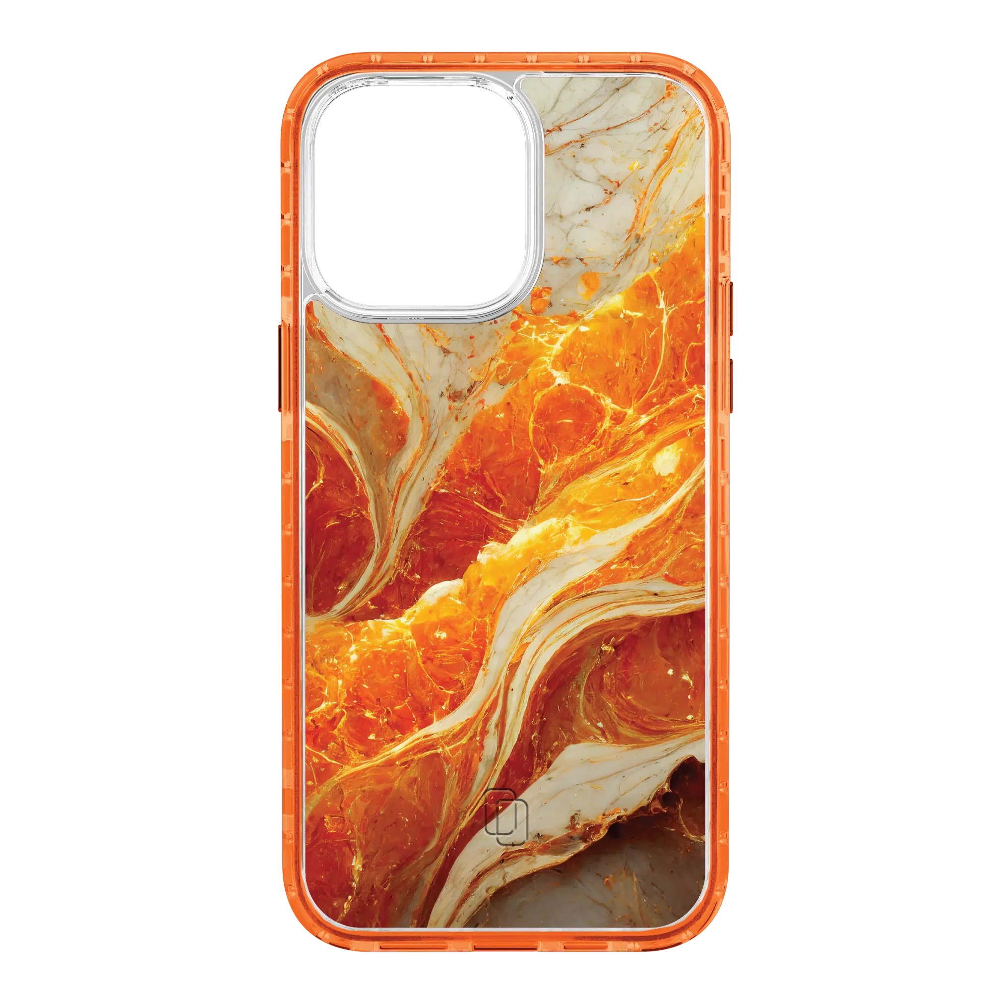 Apple-iPhone-14-Pro-Max-Blaze-Orange Golden Sunrise | Protective MagSafe Case | Marble Stone Series for Apple iPhone 14 Series cellhelmet cellhelmet