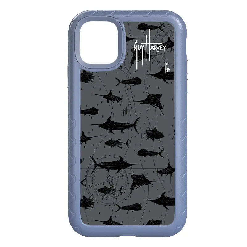 Guy Harvey Fortitude Series for Apple iPhone 11 - Black Scribbler - Custom Case - - cellhelmet