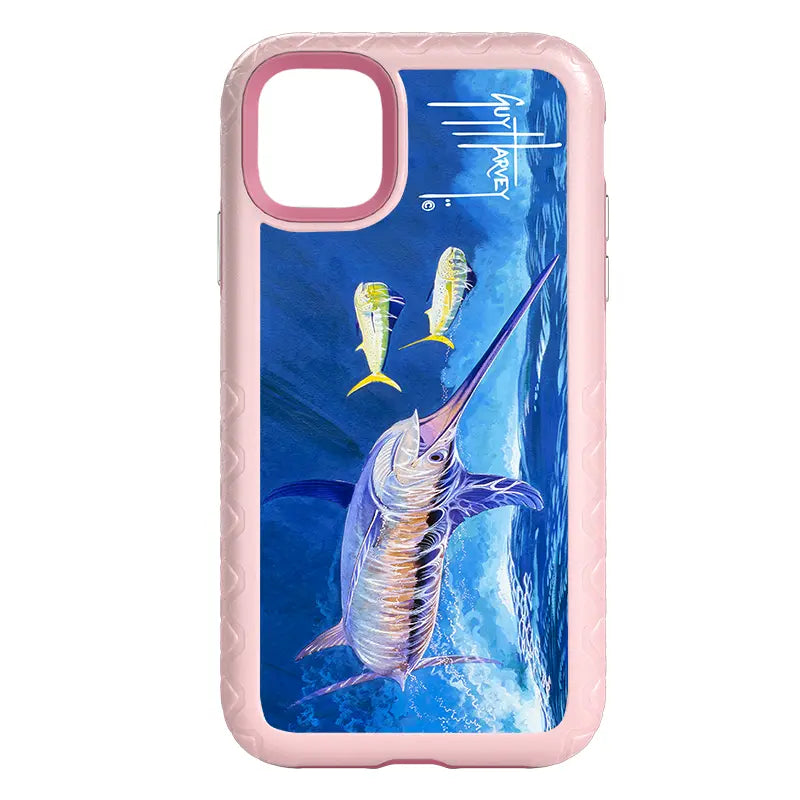 Guy Harvey Fortitude Series for Apple iPhone 11 - Bullseye Sword - Custom Case - PinkMagnolia - cellhelmet