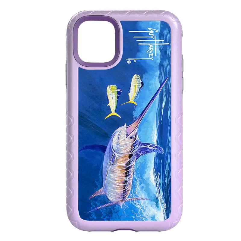 Guy Harvey Fortitude Series for Apple iPhone 11 - Bullseye Sword - Custom Case - LilacBlossom - cellhelmet