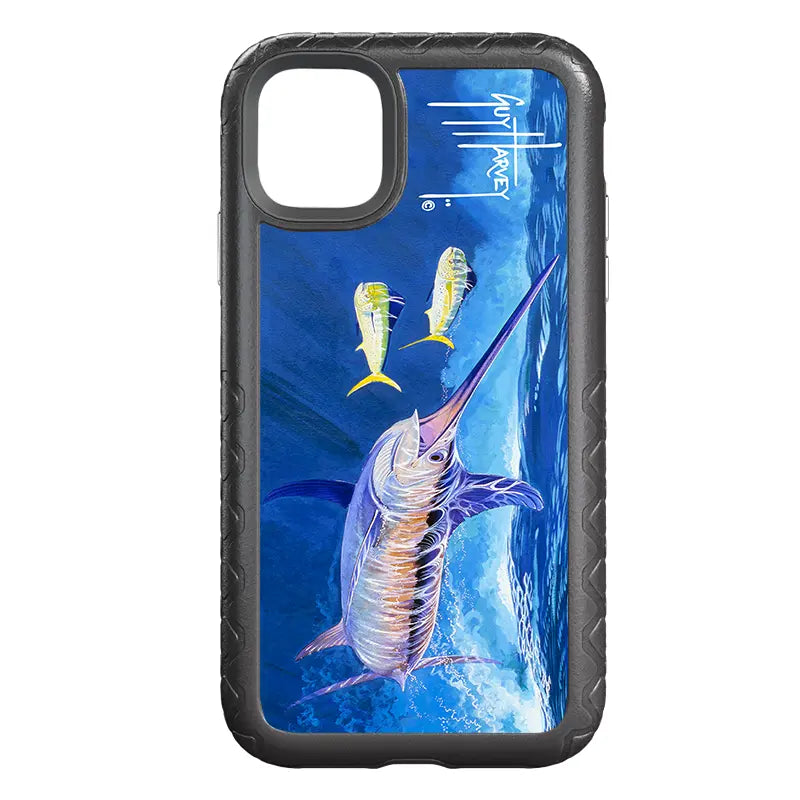 Guy Harvey Fortitude Series for Apple iPhone 11 - Bullseye Sword - Custom Case - OnyxBlack - cellhelmet