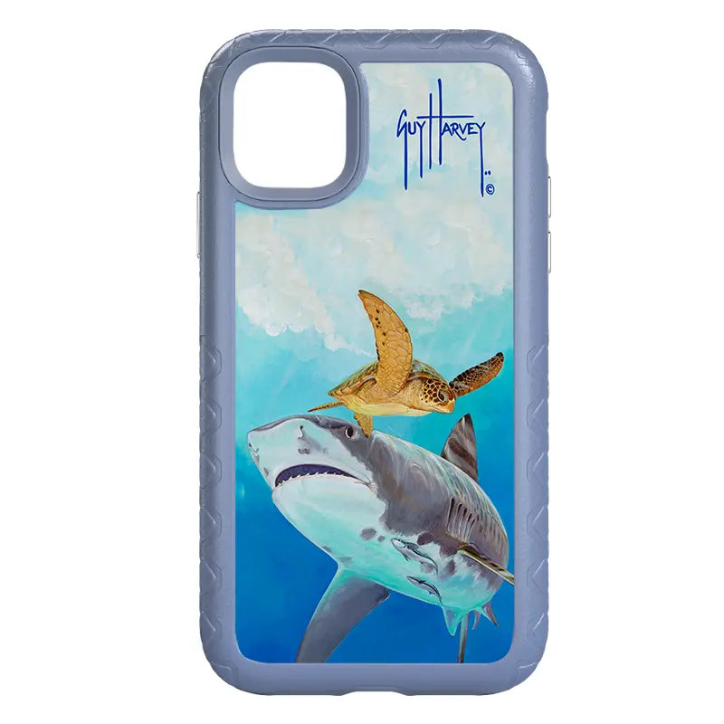 Guy Harvey Fortitude Series for Apple iPhone 11 - Eye of the Tiger - Custom Case - SlateBlue - cellhelmet