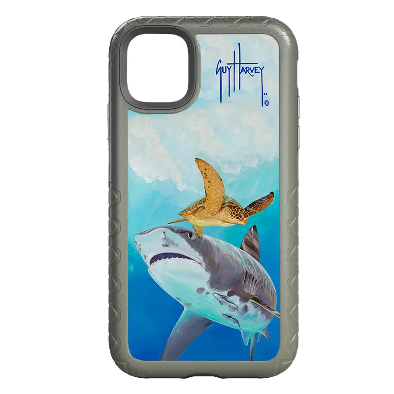 Guy Harvey Fortitude Series for Apple iPhone 11 - Eye of the Tiger - Custom Case - OliveDrabGreen - cellhelmet