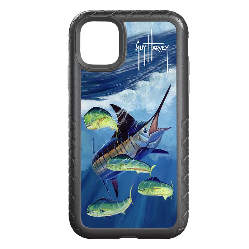 Guy Harvey Fortitude Series for Apple iPhone 11 - Four Play - Custom Case - OnyxBlack - cellhelmet