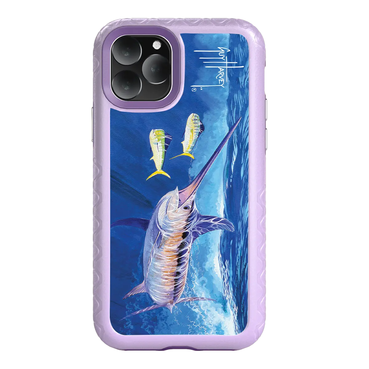 Guy Harvey Fortitude Series for Apple iPhone 11 Pro Max - Bullseye Sword - Custom Case - LilacBlossom - cellhelmet