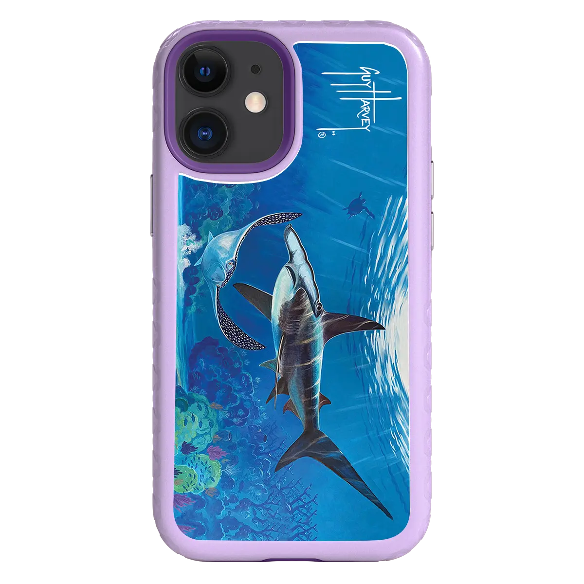Guy Harvey Fortitude Series for Apple iPhone 12 Mini - Hammer Down - Custom Case - LilacBlossom - cellhelmet